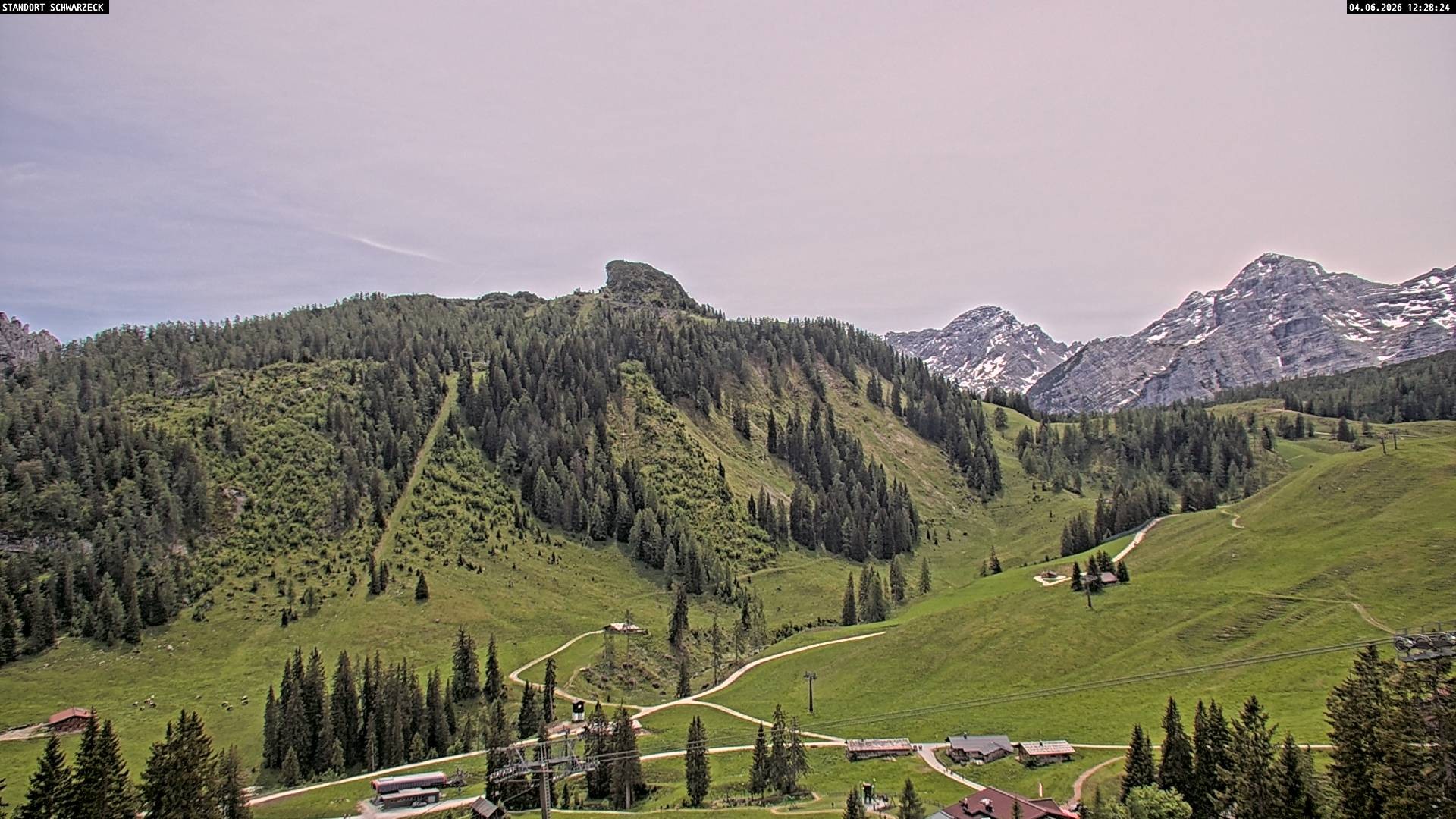 Archiv Foto Webcam Grubhörndl, Loferer Alm
