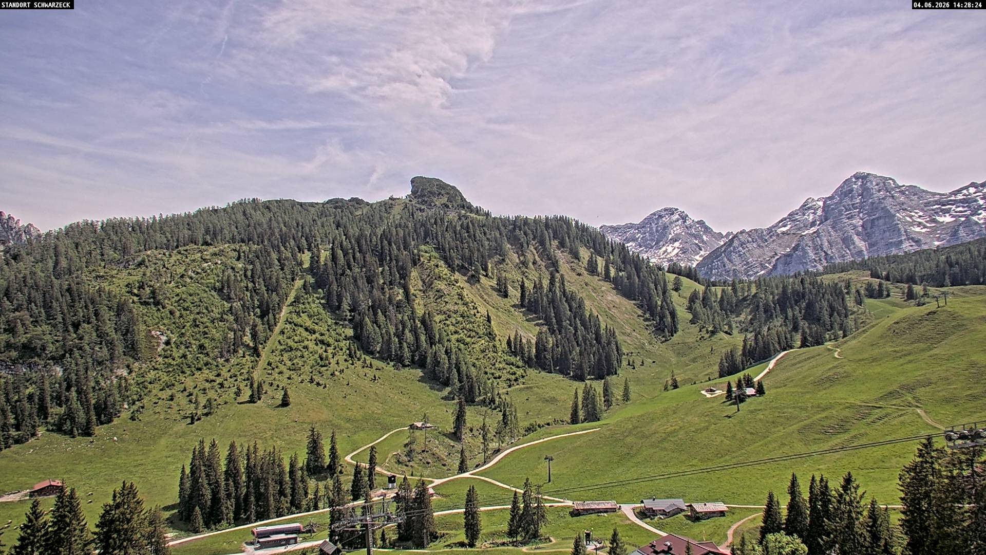 Archiv Foto Webcam Grubhörndl, Loferer Alm