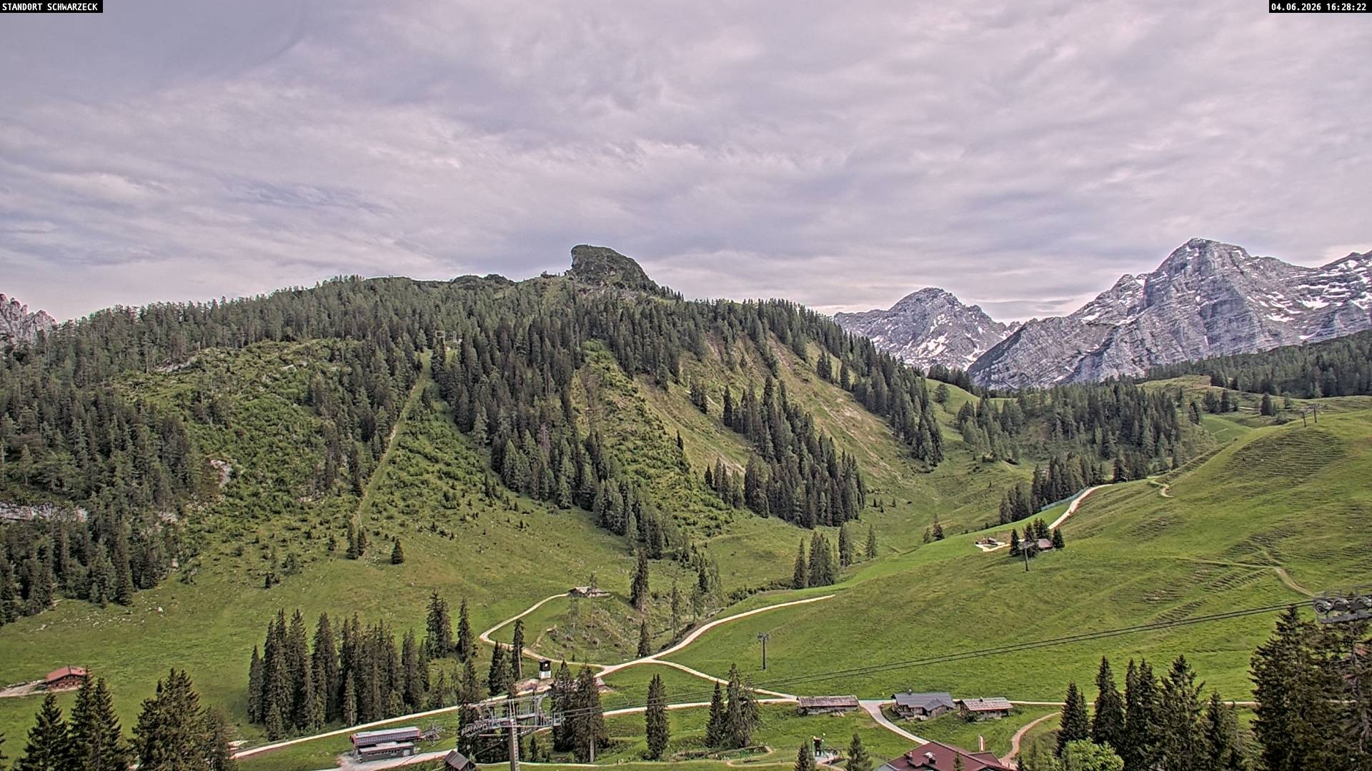 Archiv Foto Webcam Grubhörndl, Loferer Alm