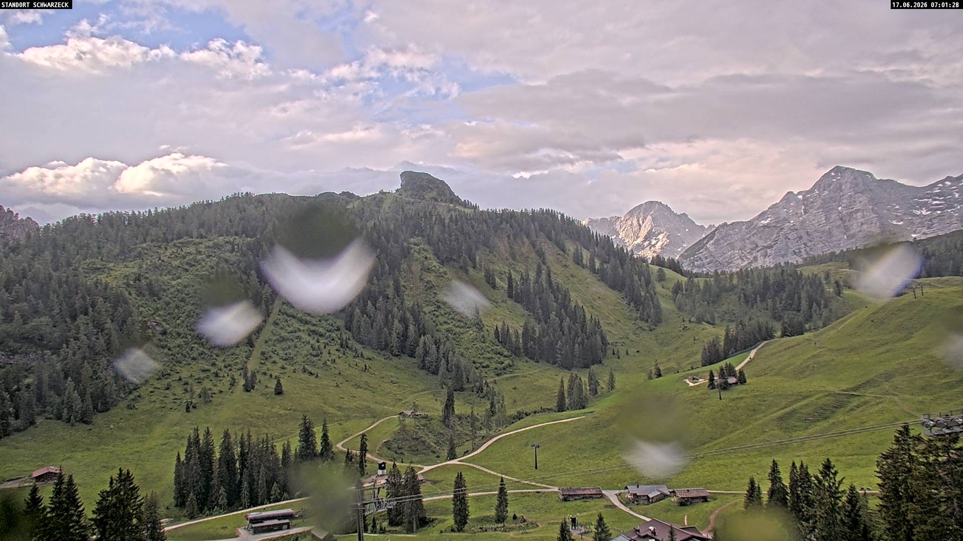 Archiv Foto Webcam Grubhörndl, Loferer Alm