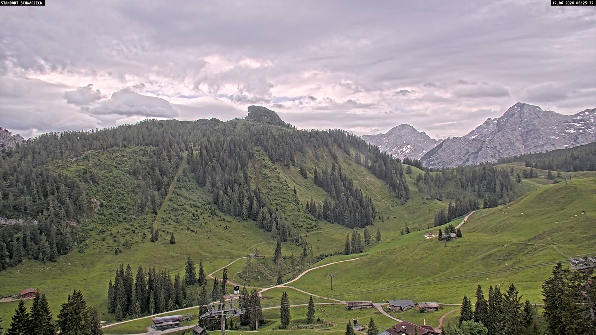 Archiv Foto Webcam Grubhörndl, Loferer Alm