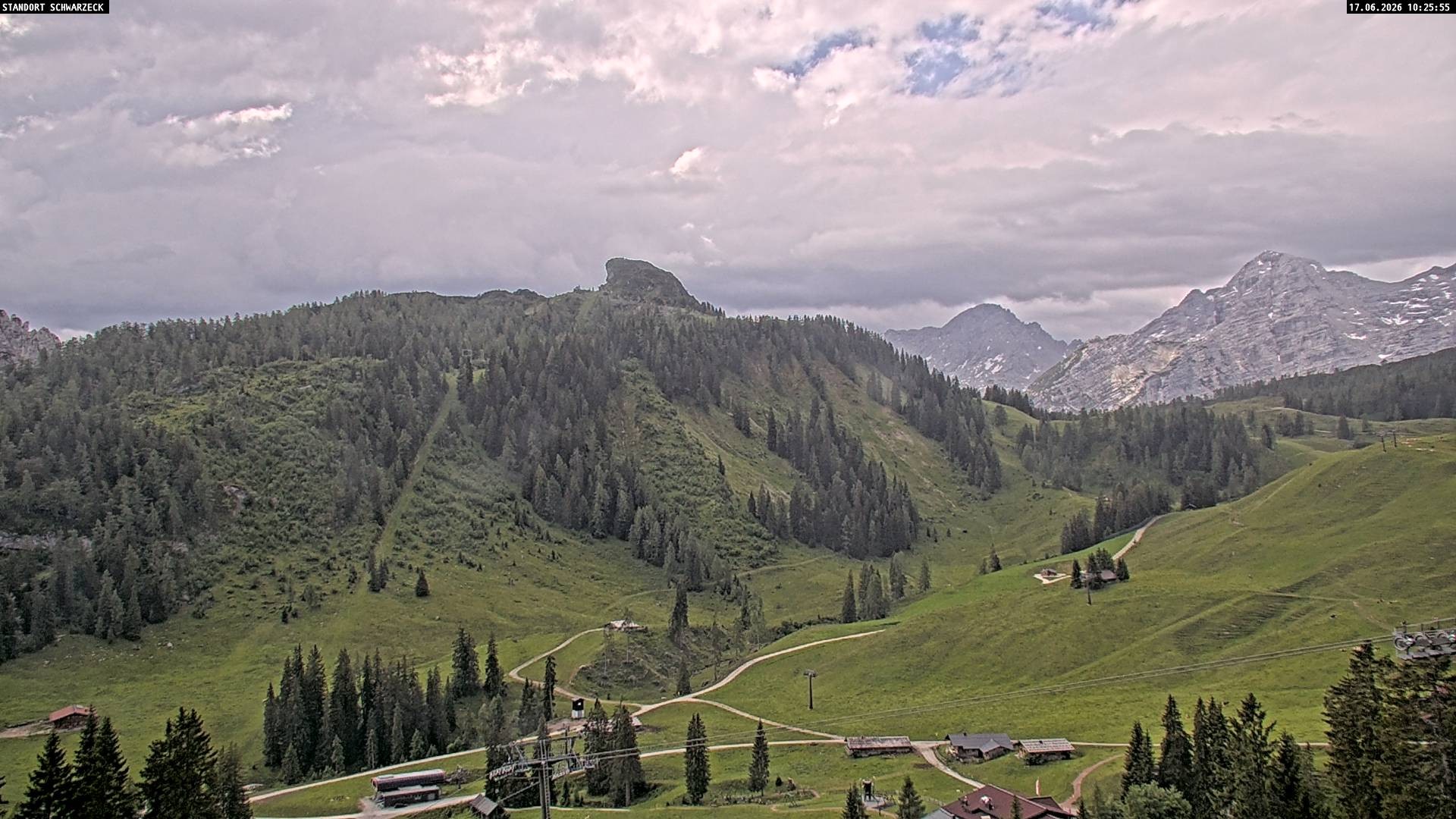 Archiv Foto Webcam Grubhörndl, Loferer Alm