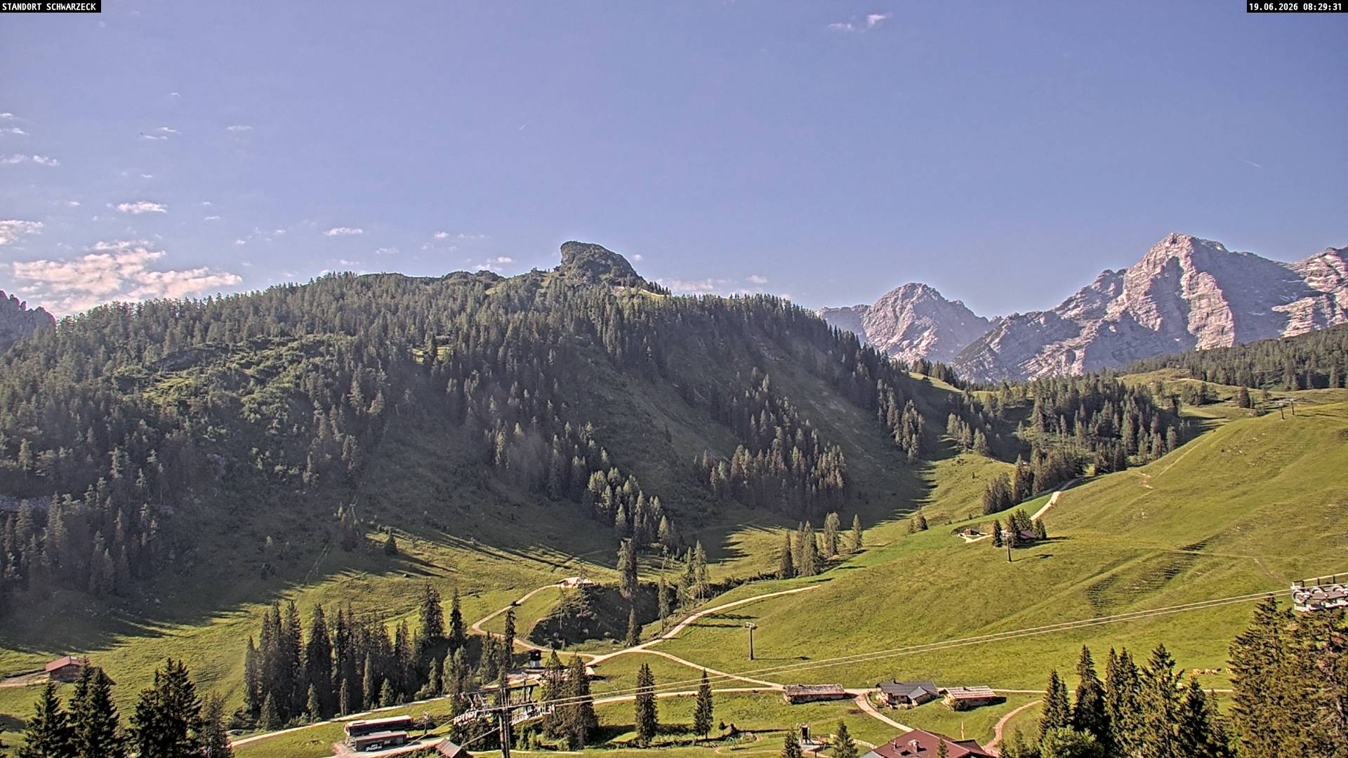 Archiv Foto Webcam Grubhörndl, Loferer Alm