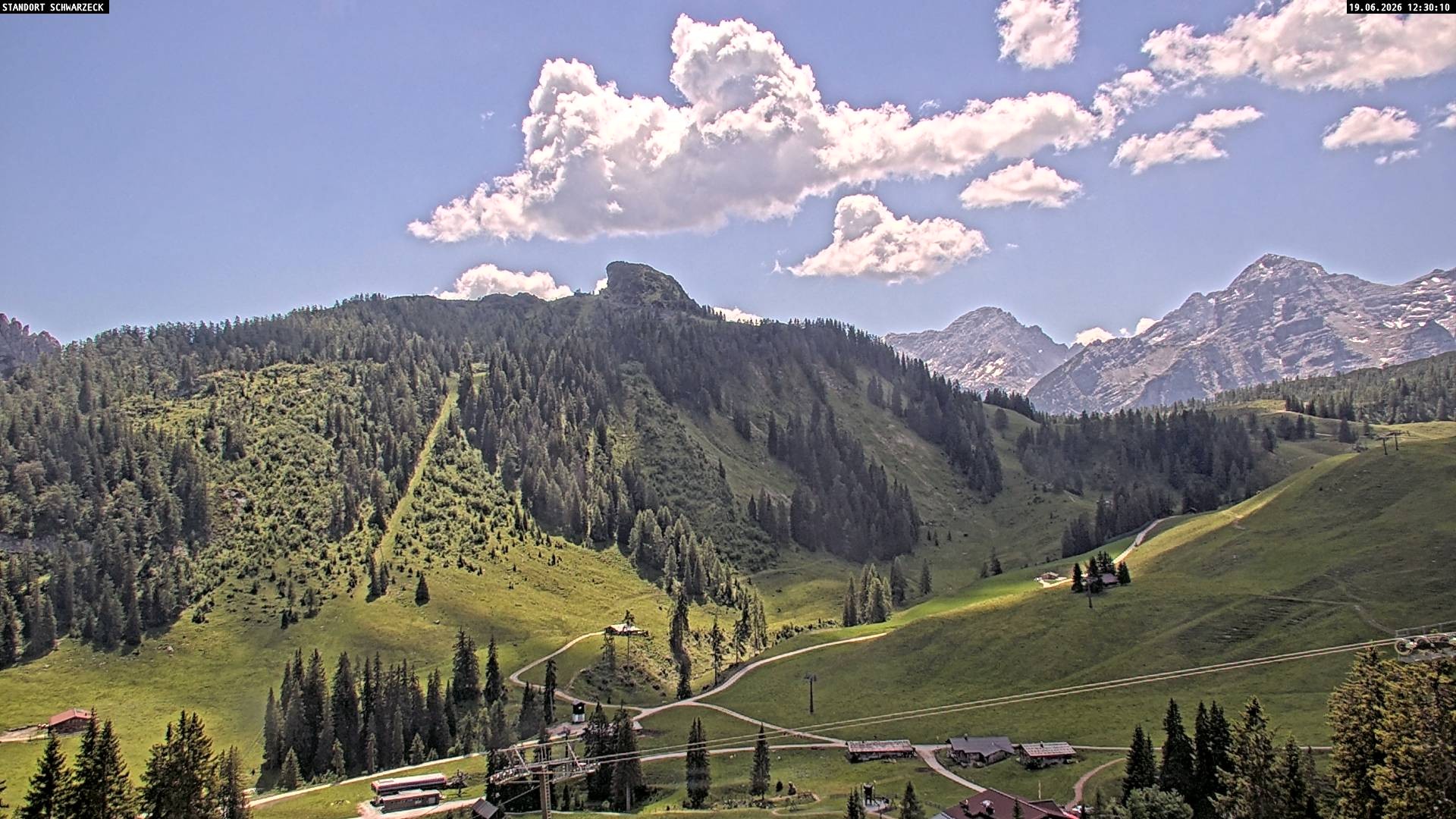 Archiv Foto Webcam Grubhörndl, Loferer Alm