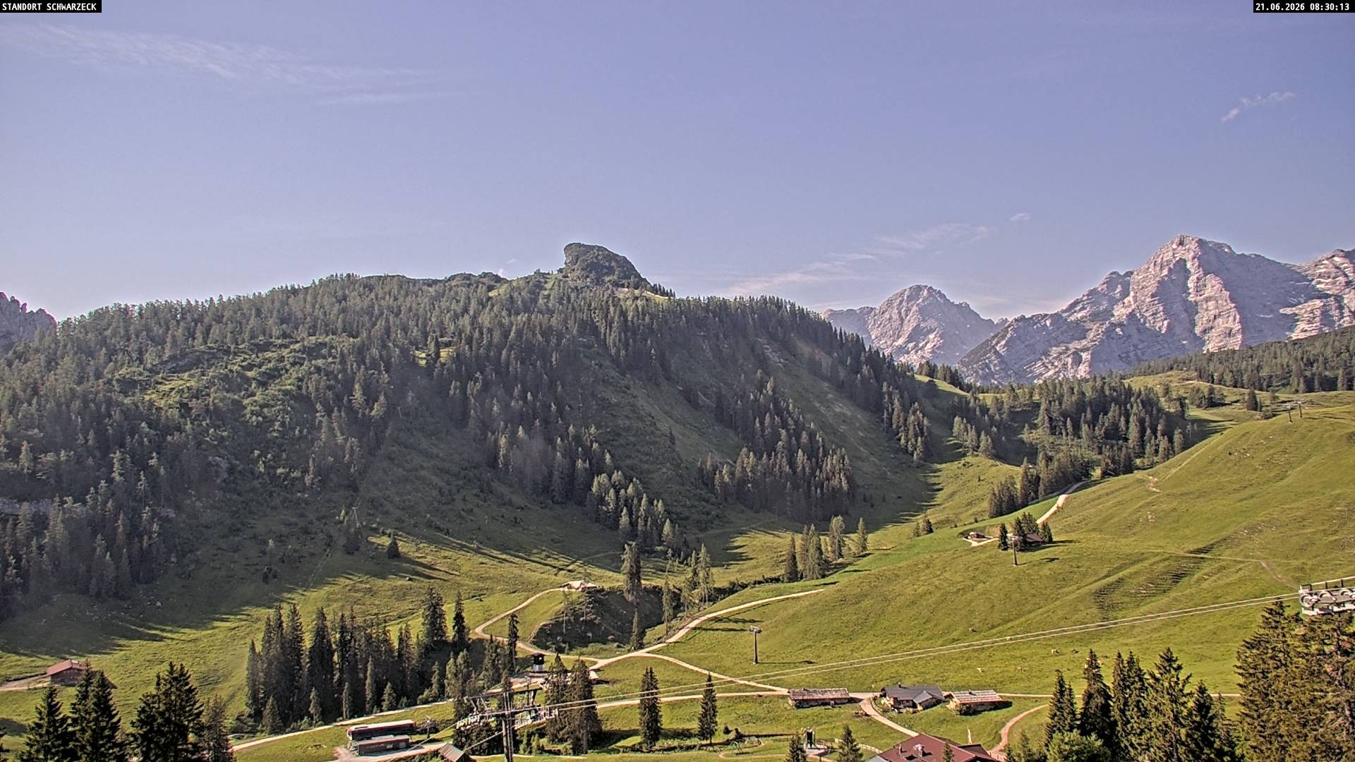 Archiv Foto Webcam Grubhörndl, Loferer Alm