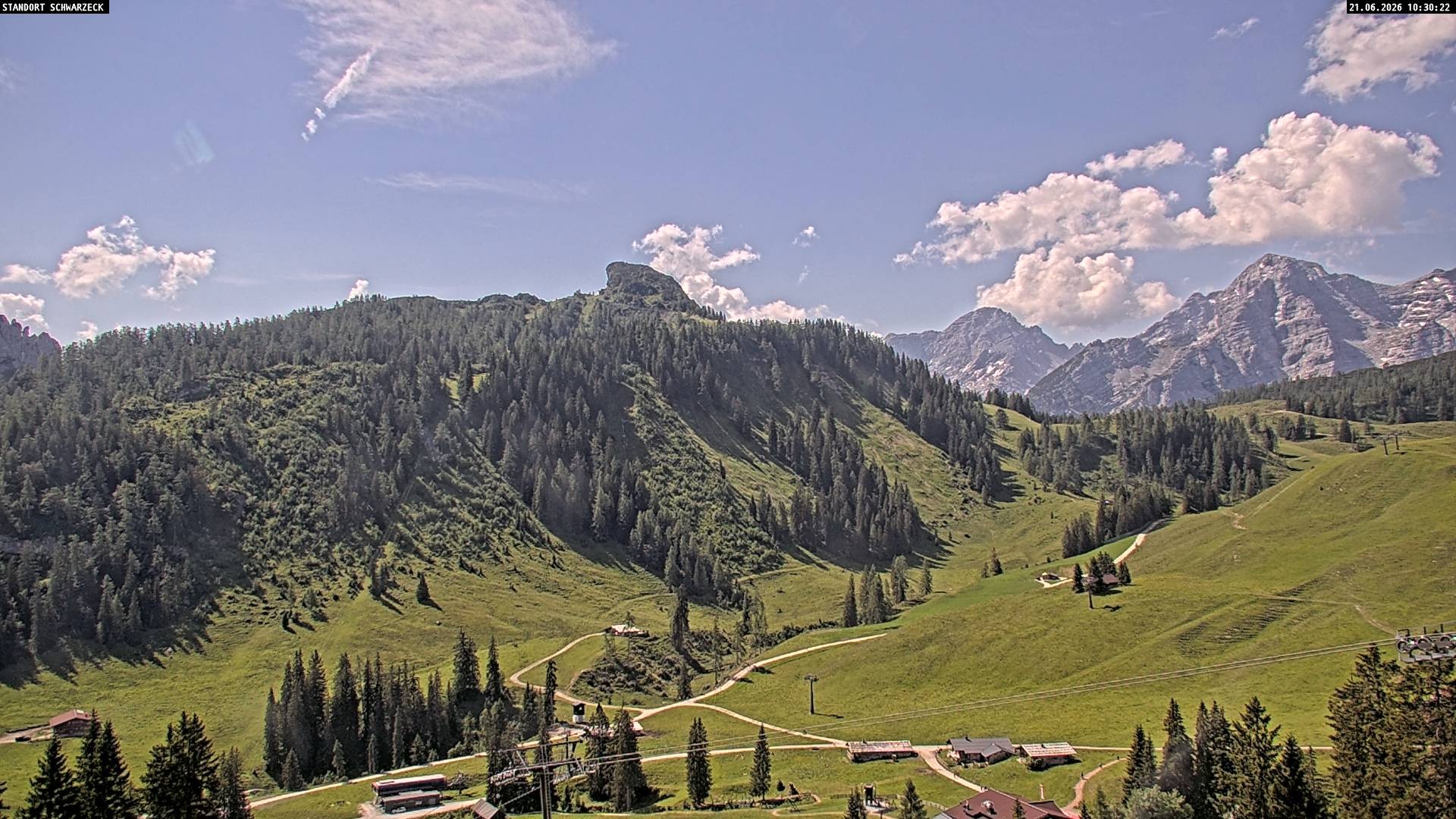 Archiv Foto Webcam Grubhörndl, Loferer Alm