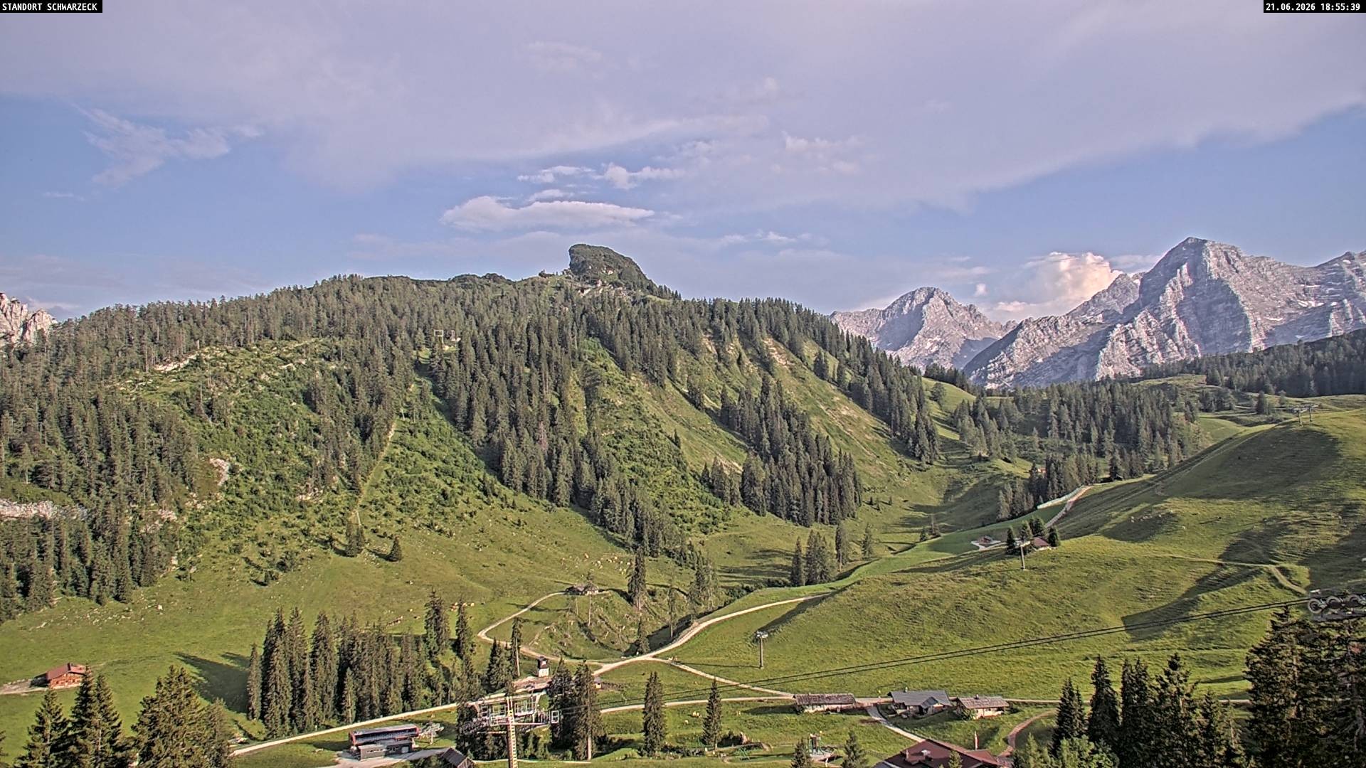 Archiv Foto Webcam Grubhörndl, Loferer Alm