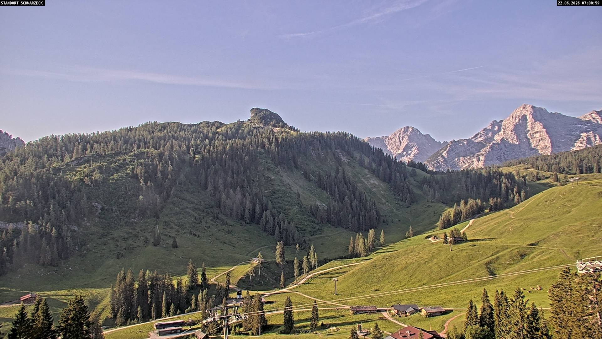 Archiv Foto Webcam Grubhörndl, Loferer Alm