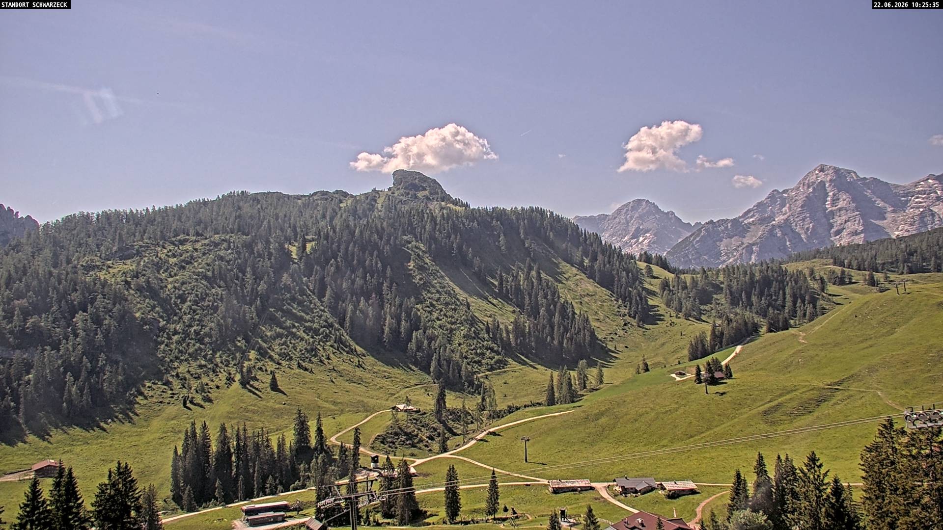 Archiv Foto Webcam Grubhörndl, Loferer Alm