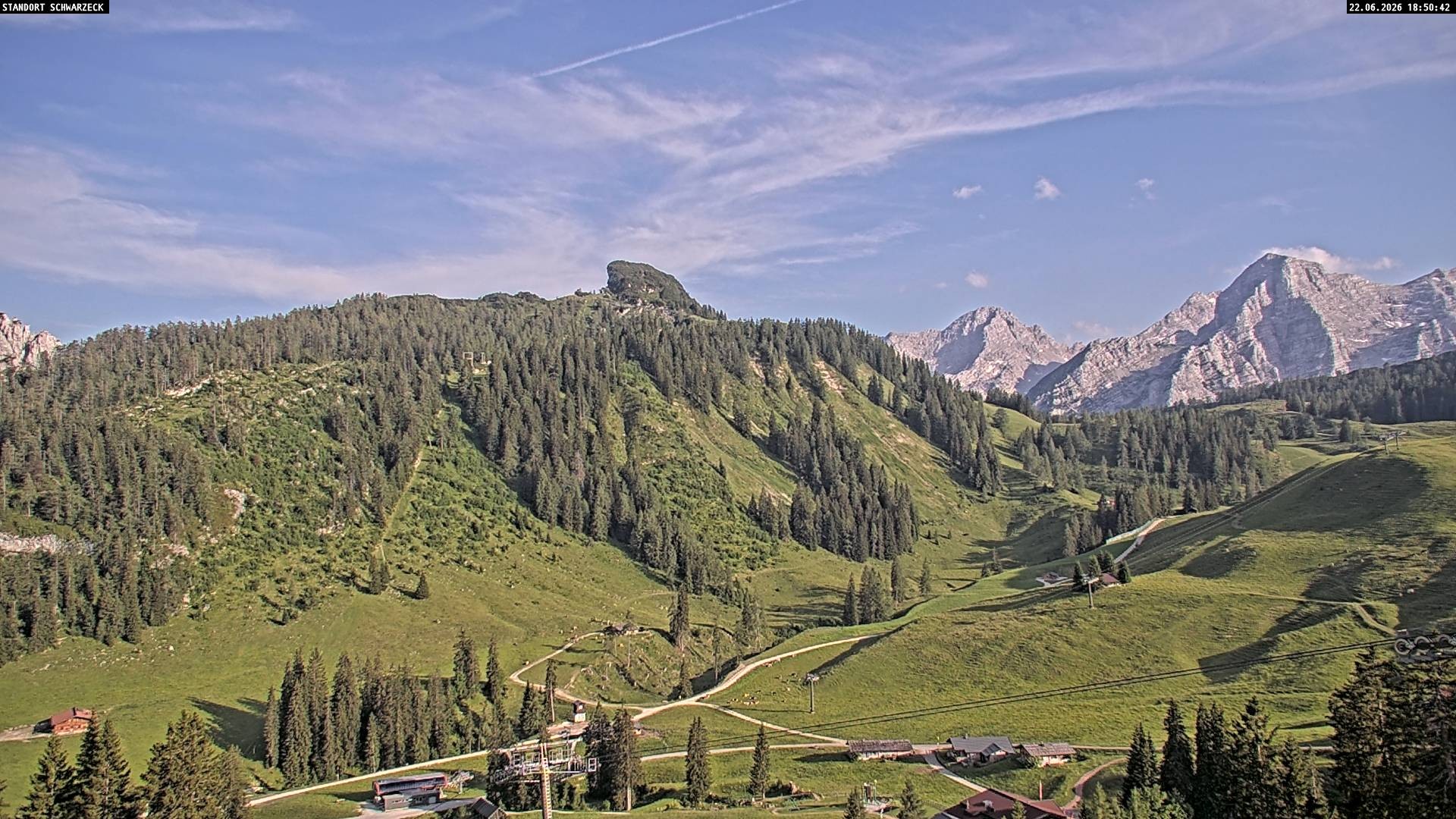 Archiv Foto Webcam Grubhörndl, Loferer Alm