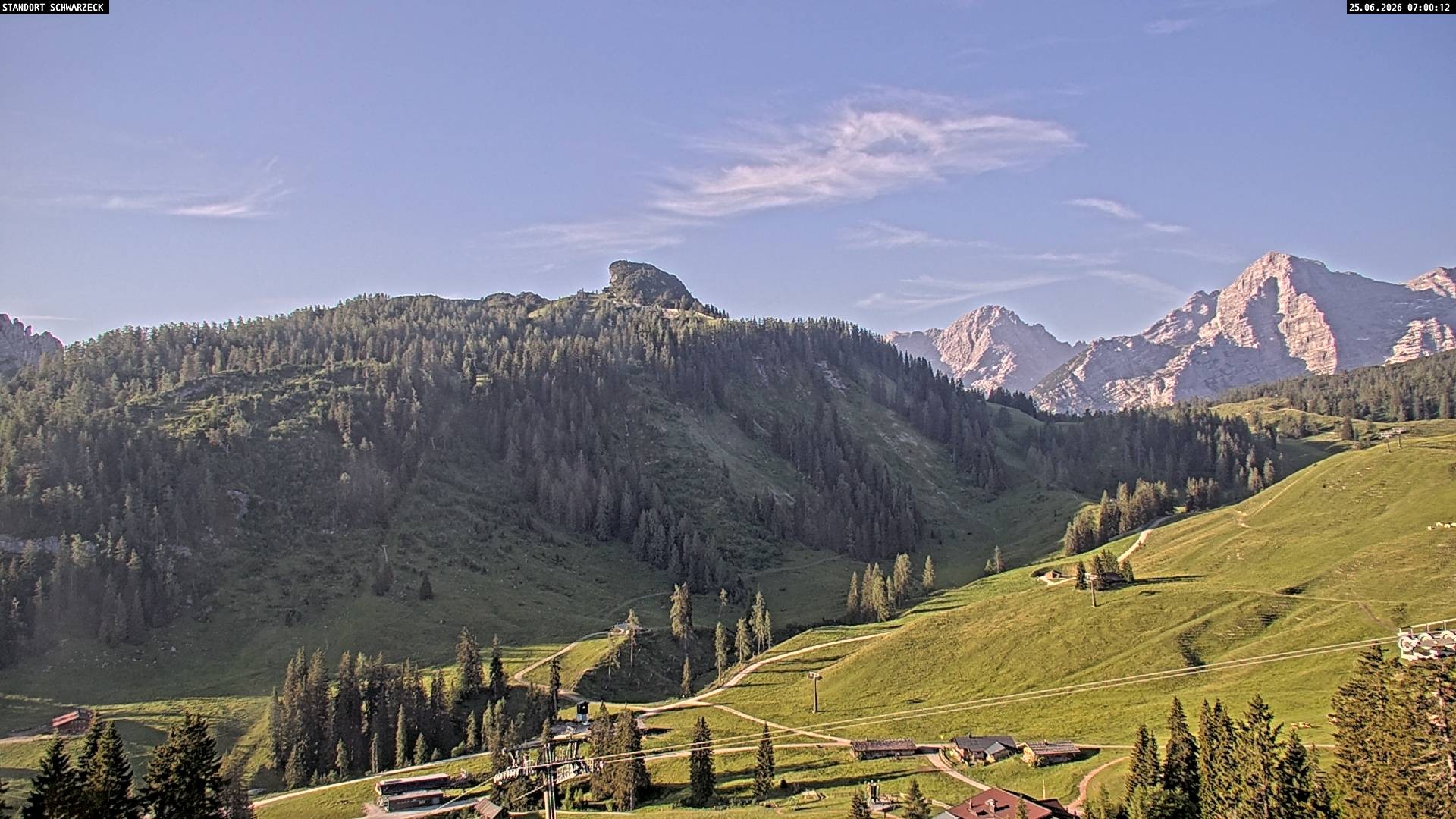 Archiv Foto Webcam Grubhörndl, Loferer Alm