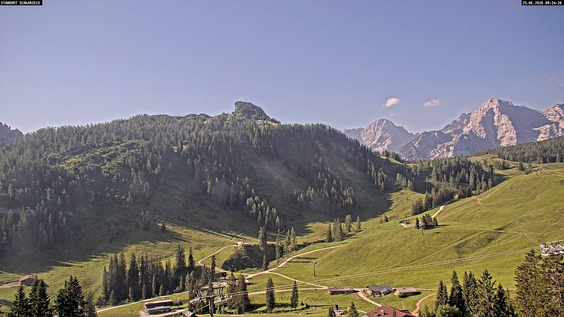 Archiv Foto Webcam Grubhörndl, Loferer Alm