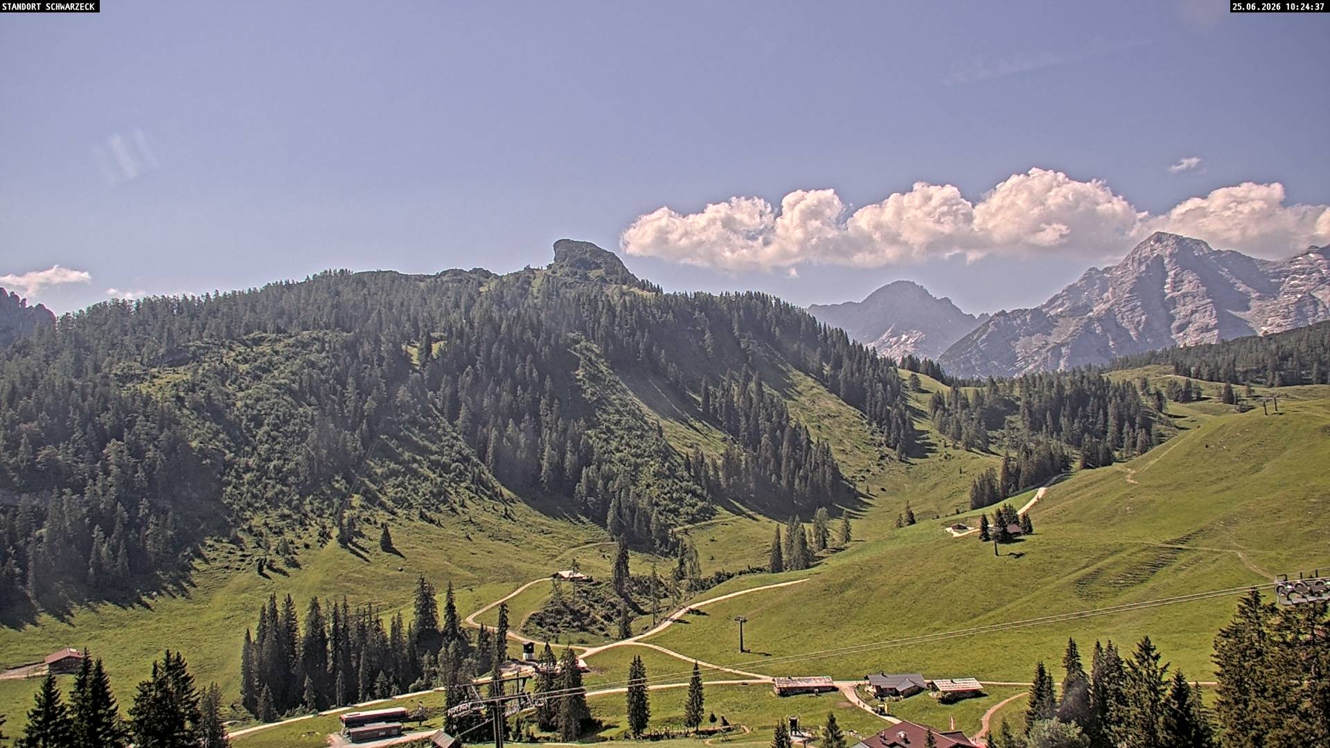 Archiv Foto Webcam Grubhörndl, Loferer Alm
