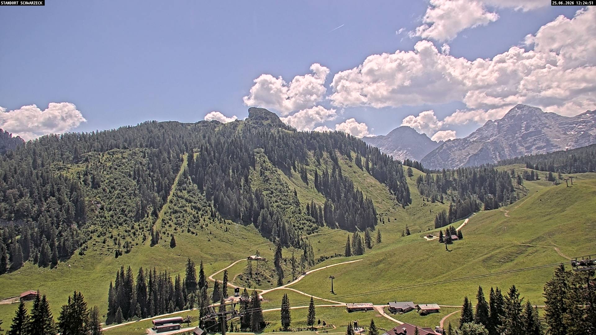 Archiv Foto Webcam Grubhörndl, Loferer Alm