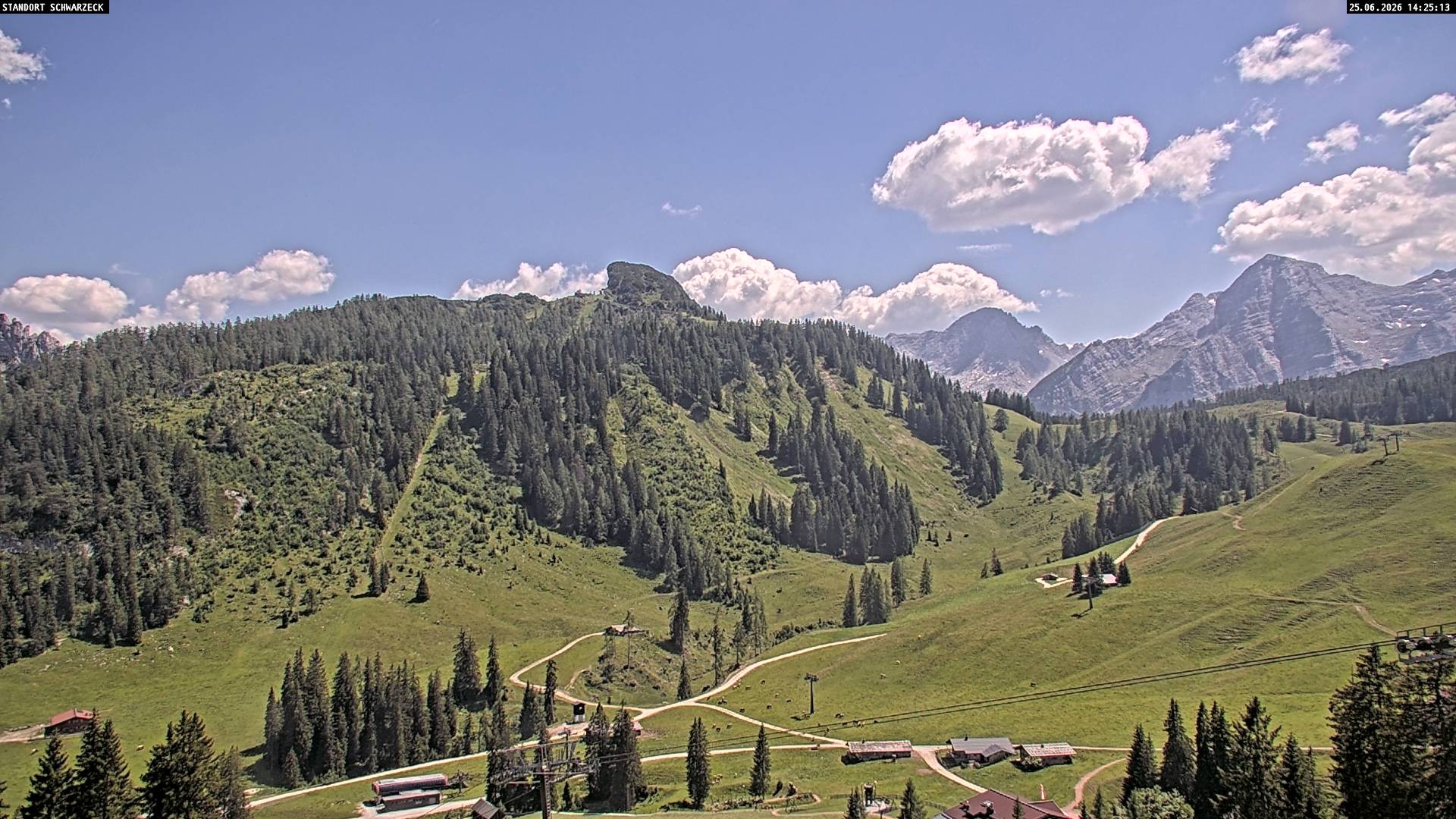 Archiv Foto Webcam Grubhörndl, Loferer Alm