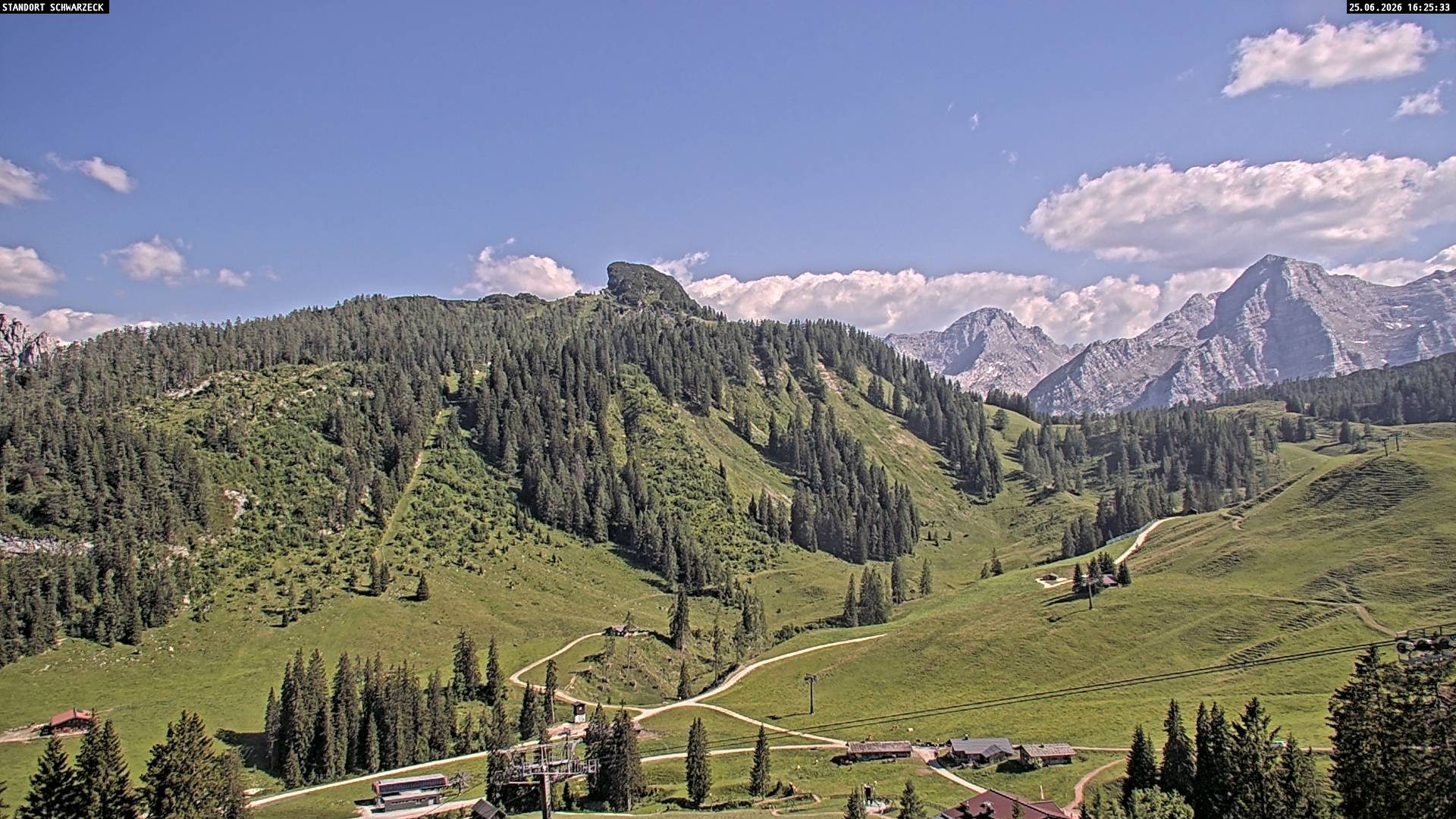Archiv Foto Webcam Grubhörndl, Loferer Alm