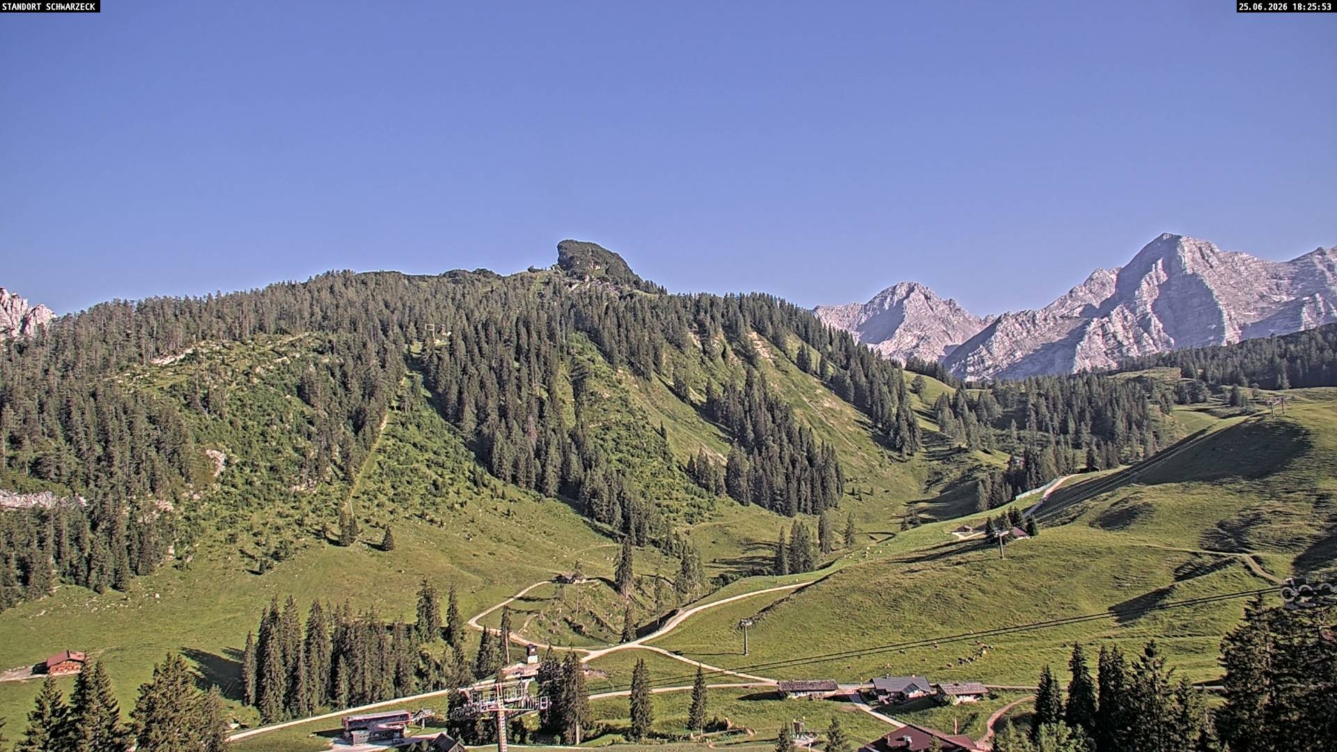 Archiv Foto Webcam Grubhörndl, Loferer Alm