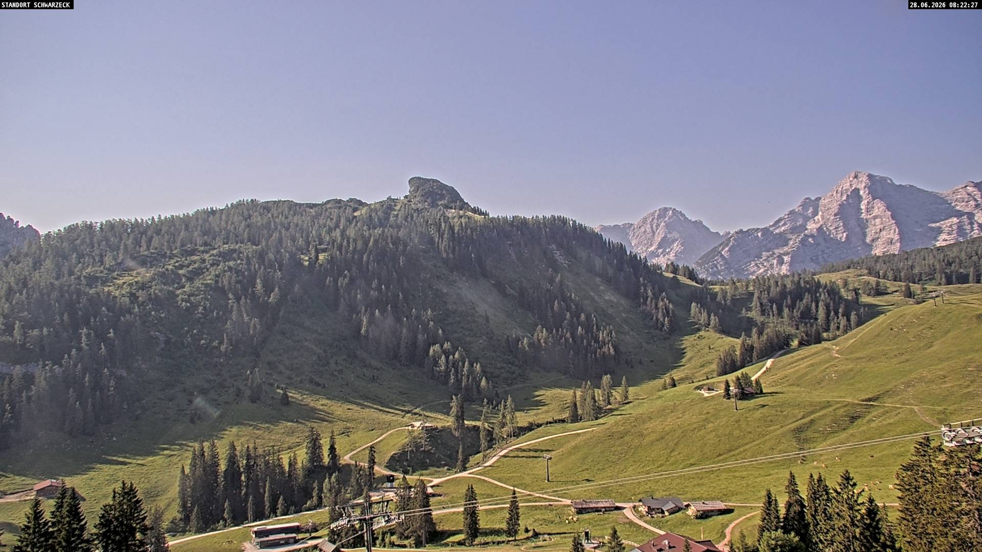 Archiv Foto Webcam Grubhörndl, Loferer Alm