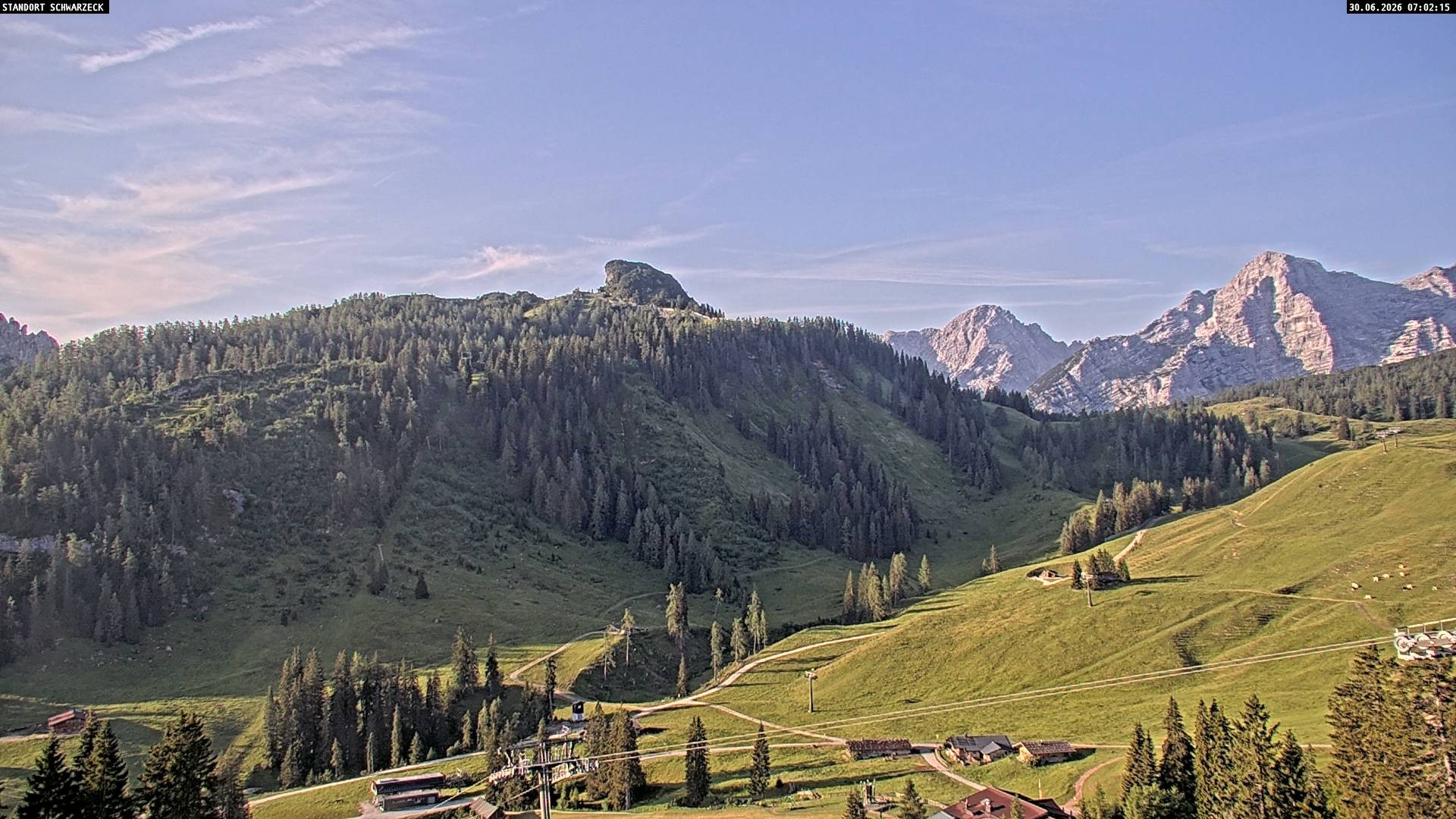 Archiv Foto Webcam Grubhörndl, Loferer Alm