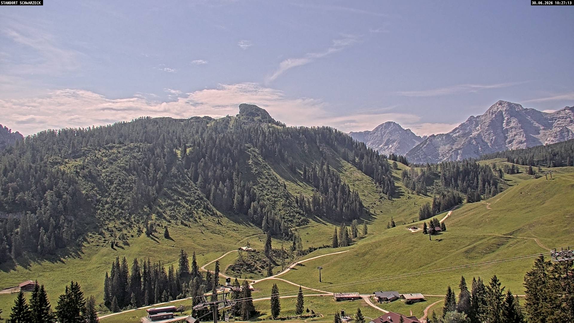 Archiv Foto Webcam Grubhörndl, Loferer Alm