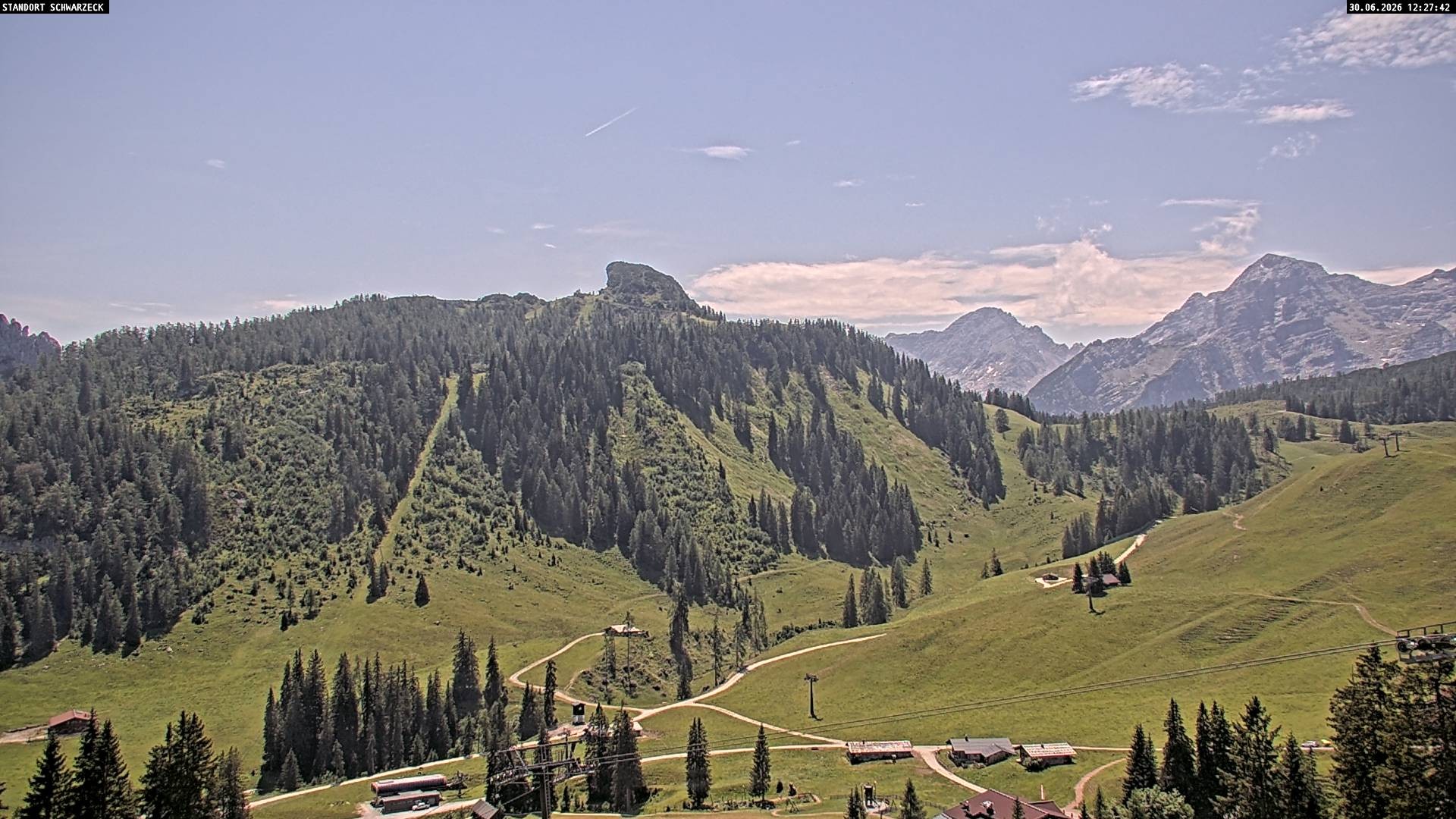 Archiv Foto Webcam Grubhörndl, Loferer Alm