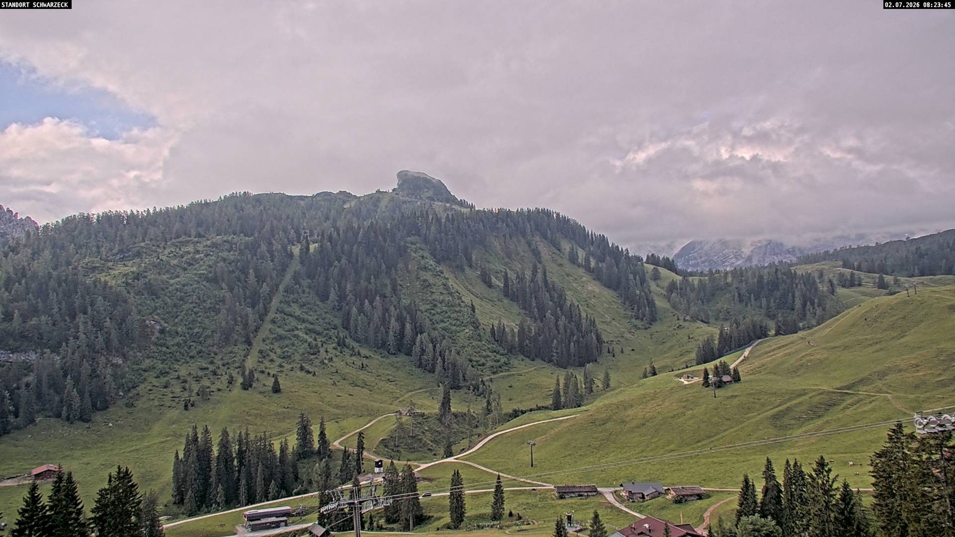 Archiv Foto Webcam Grubhörndl, Loferer Alm