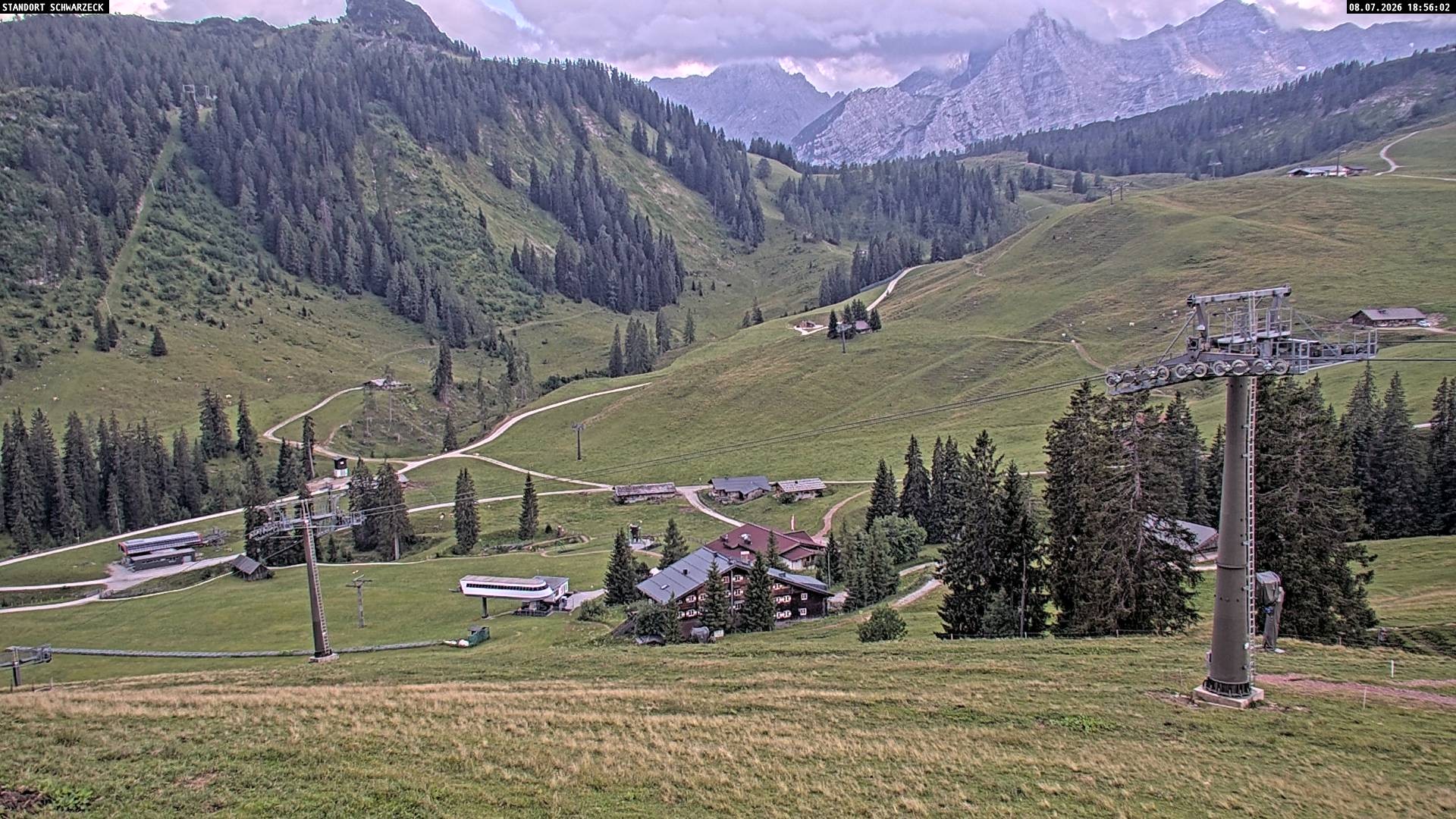 Archiv Foto Webcam Grubhörndl, Loferer Alm