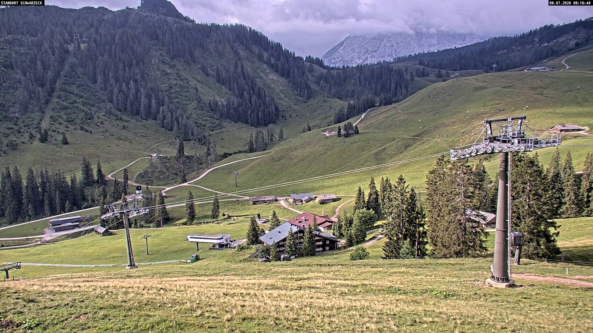 Archiv Foto Webcam Grubhörndl, Loferer Alm