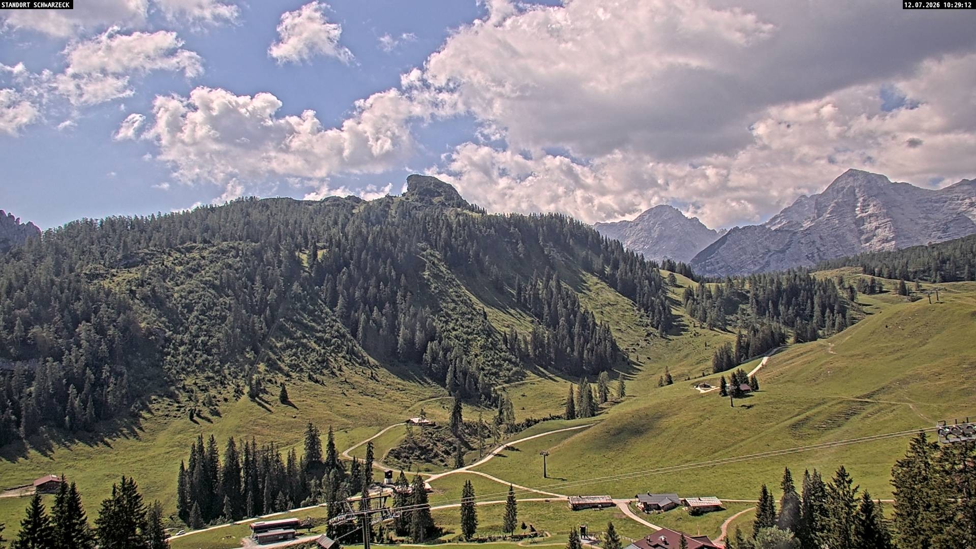 Archiv Foto Webcam Grubhörndl, Loferer Alm