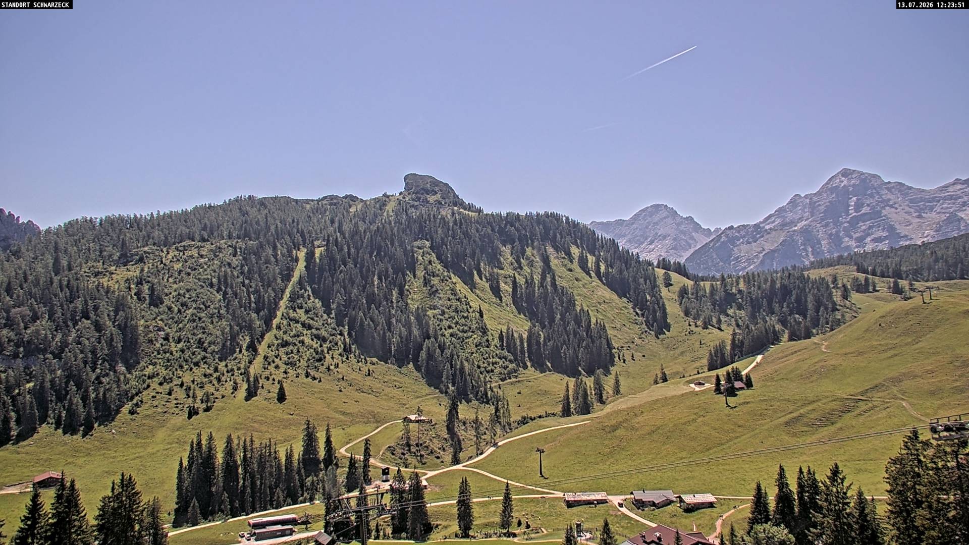 Archiv Foto Webcam Grubhörndl, Loferer Alm
