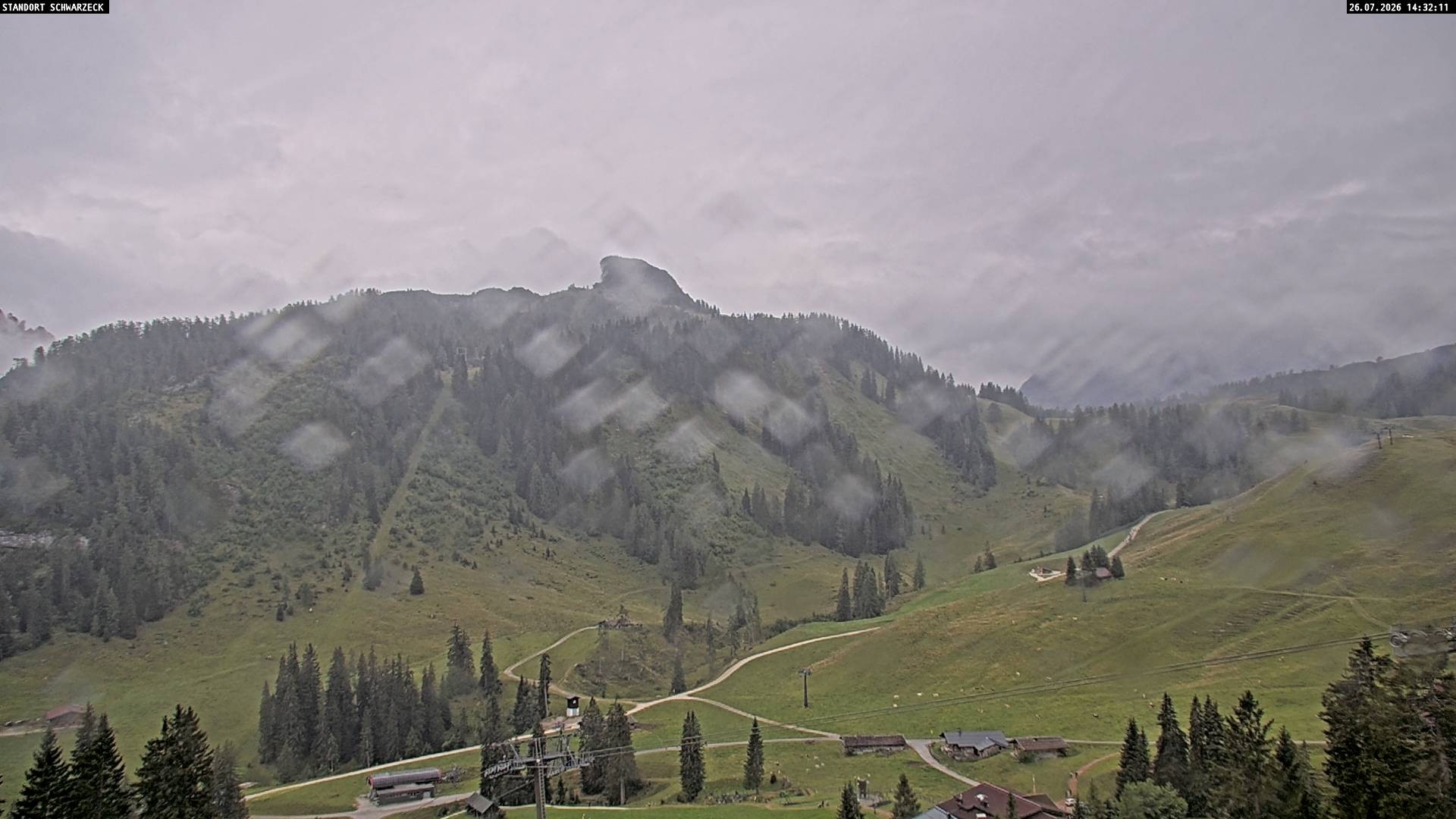 Archiv Foto Webcam Grubhörndl, Loferer Alm