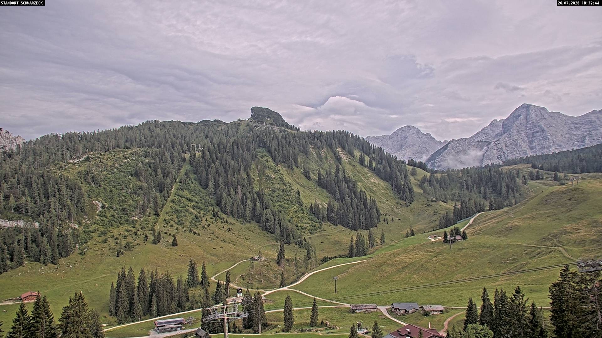 Archiv Foto Webcam Grubhörndl, Loferer Alm