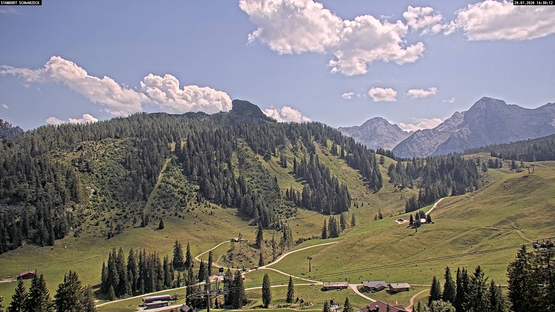 Archiv Foto Webcam Grubhörndl, Loferer Alm