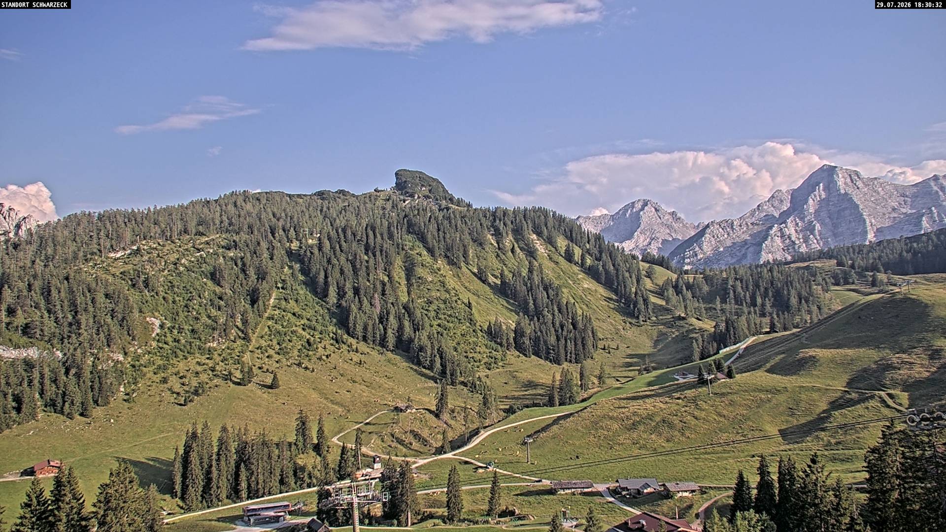 Archiv Foto Webcam Grubhörndl, Loferer Alm