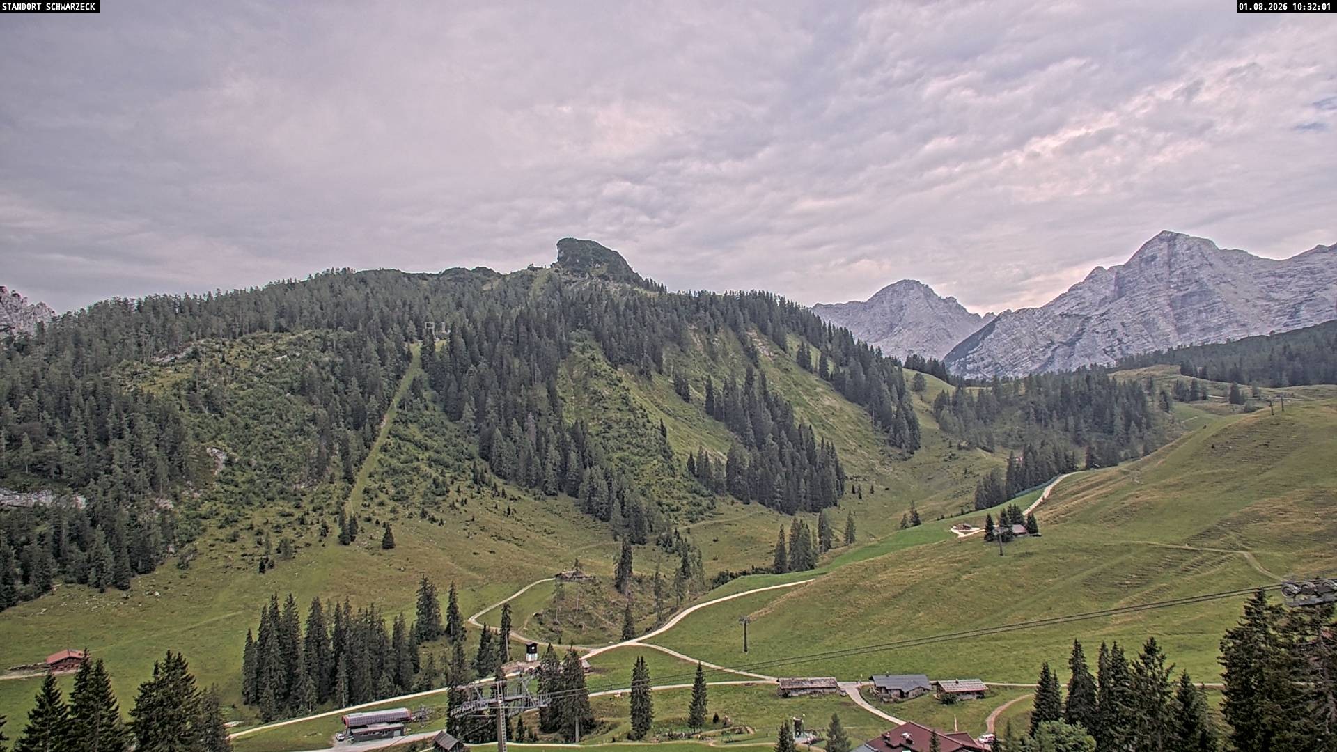 Archiv Foto Webcam Grubhörndl, Loferer Alm