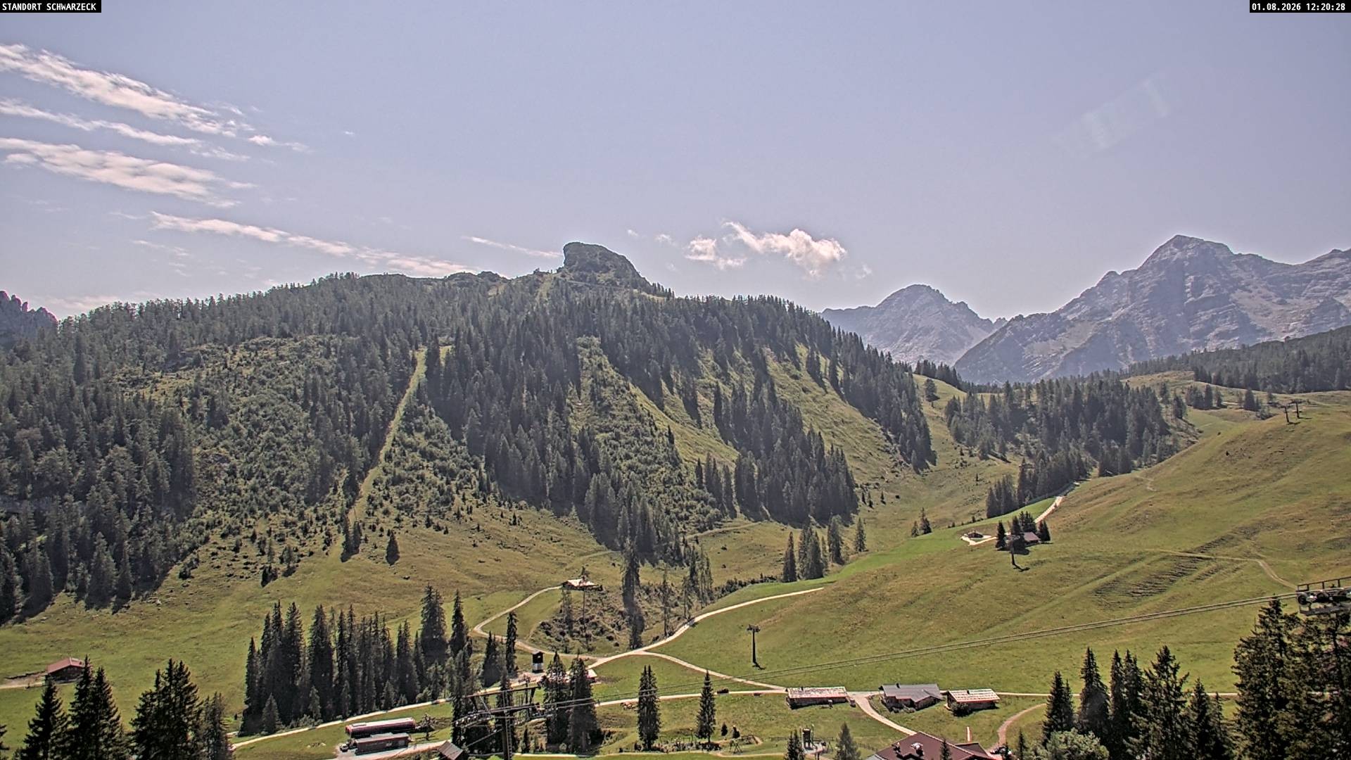 Archiv Foto Webcam Grubhörndl, Loferer Alm
