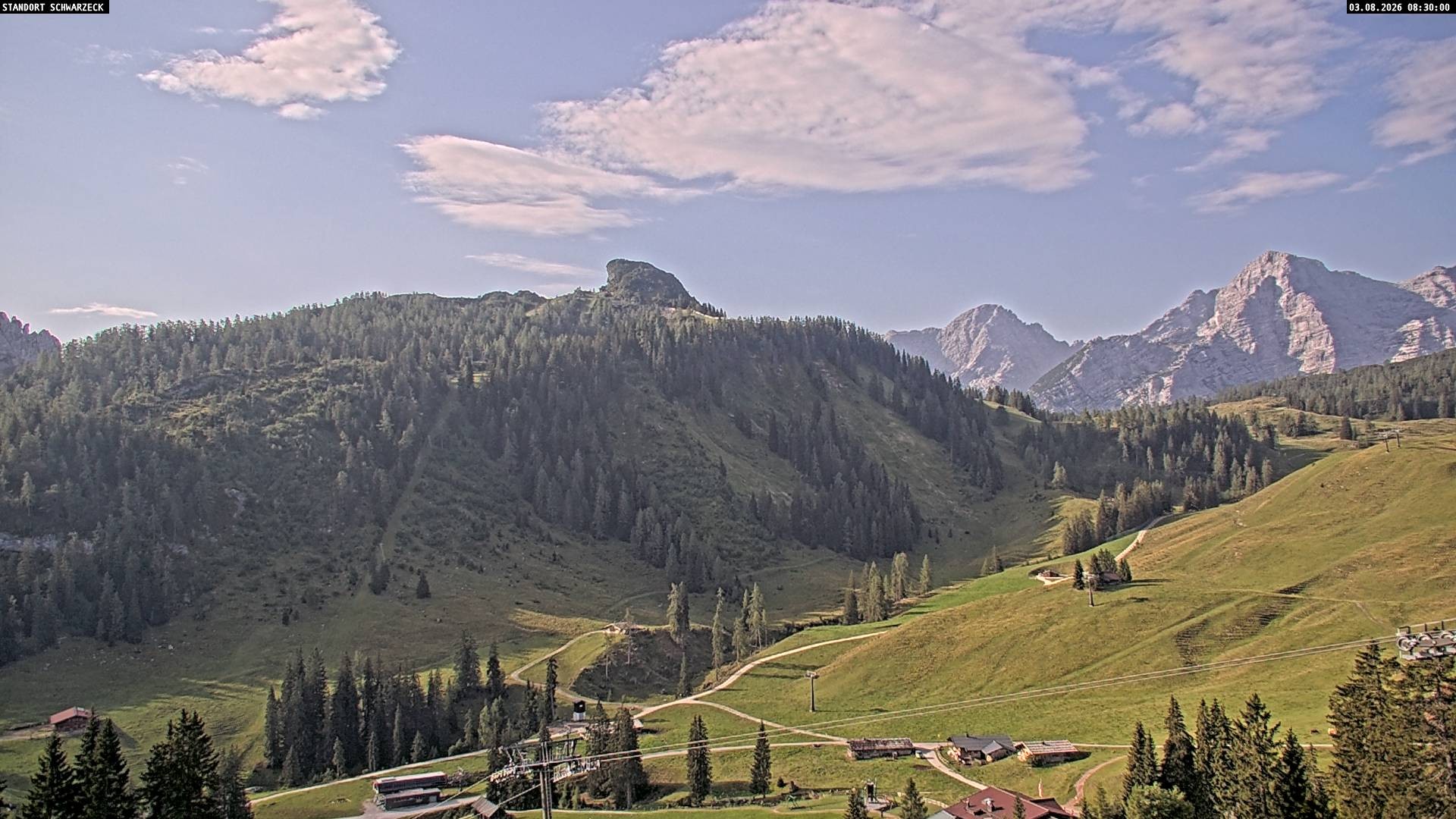 Archiv Foto Webcam Grubhörndl, Loferer Alm