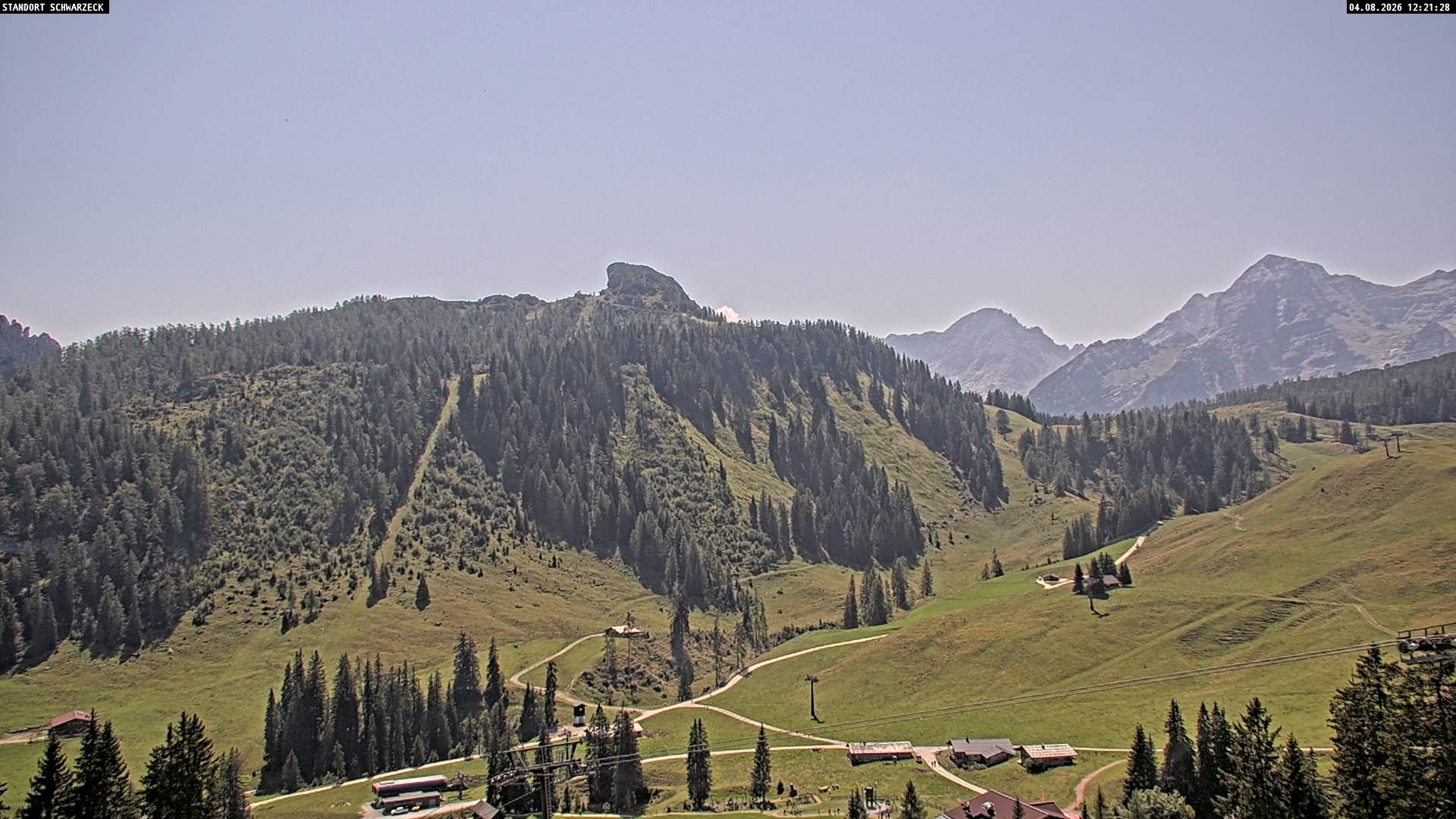 Archiv Foto Webcam Grubhörndl, Loferer Alm