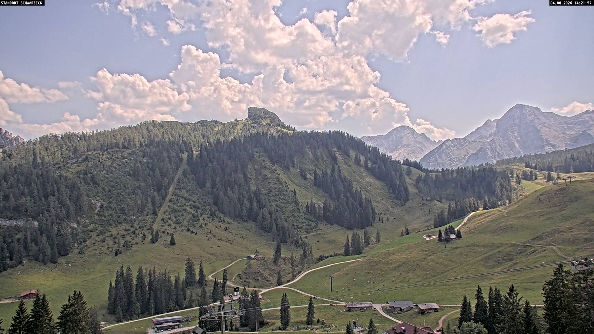 Archiv Foto Webcam Grubhörndl, Loferer Alm