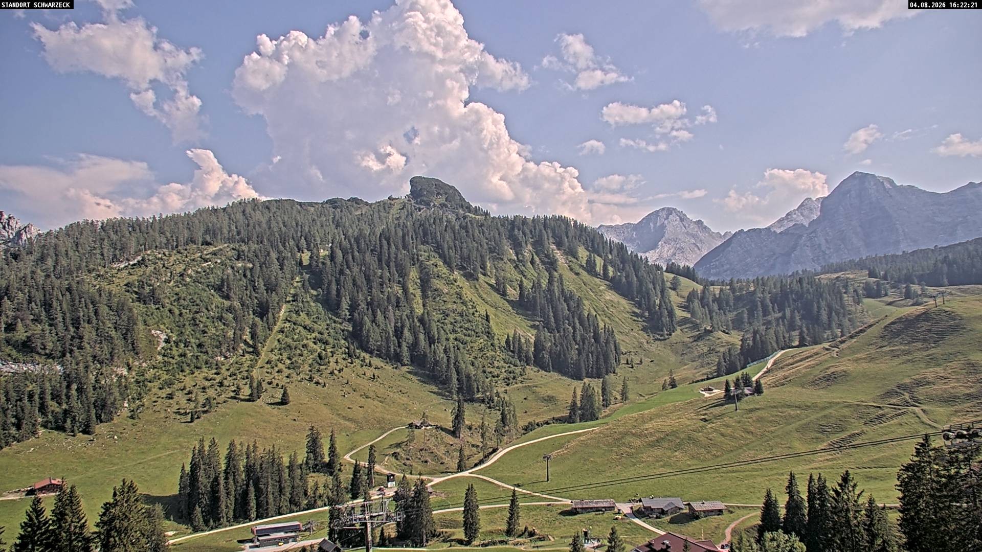 Archiv Foto Webcam Grubhörndl, Loferer Alm