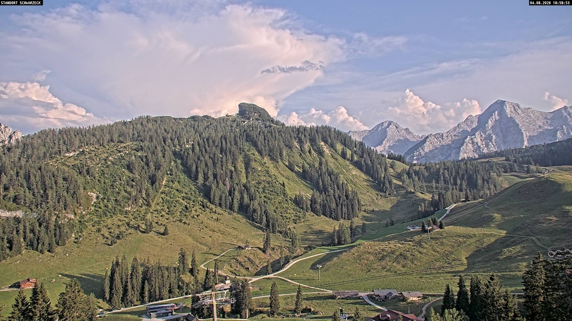 Archiv Foto Webcam Grubhörndl, Loferer Alm