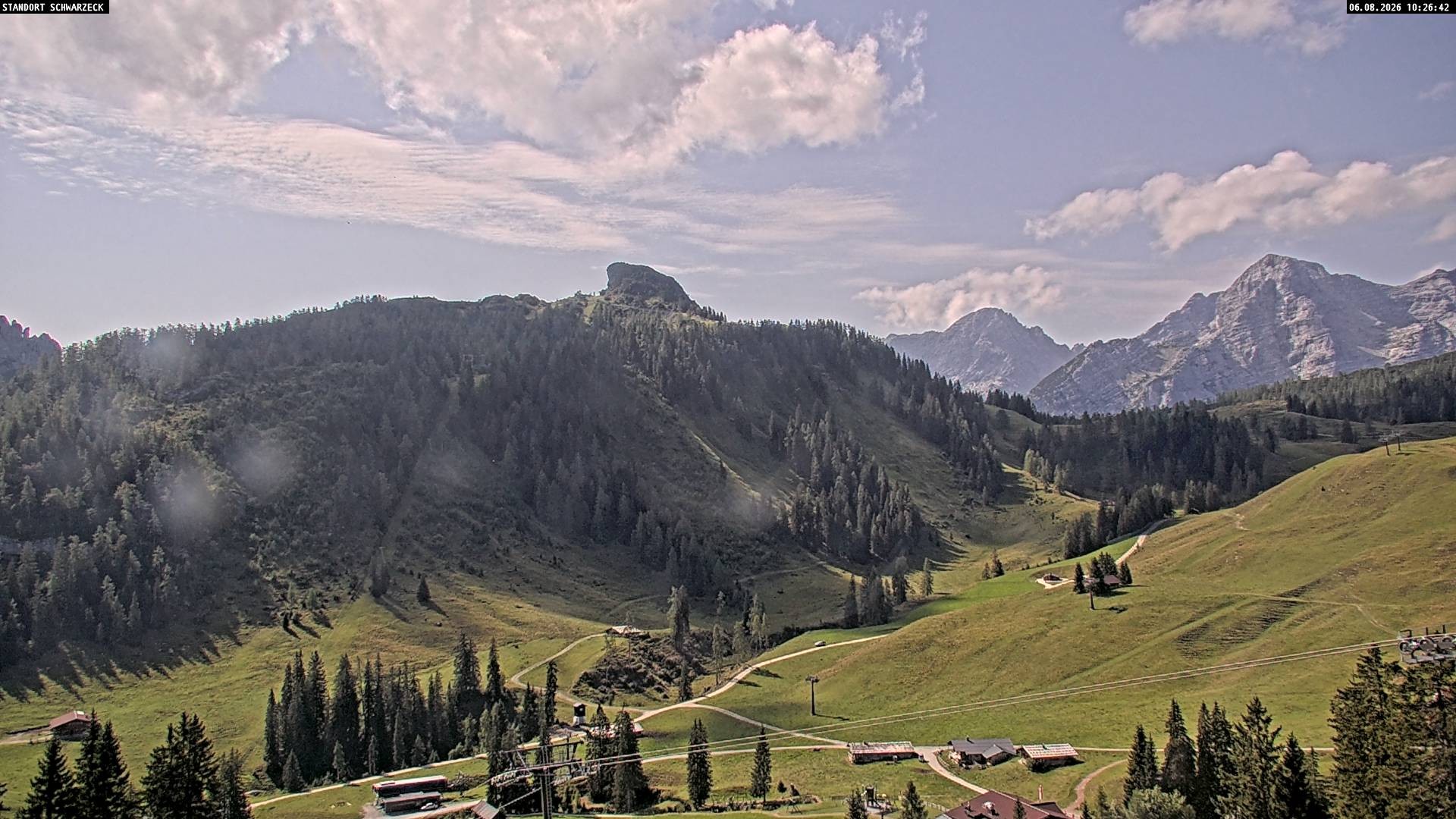 Archiv Foto Webcam Grubhörndl, Loferer Alm