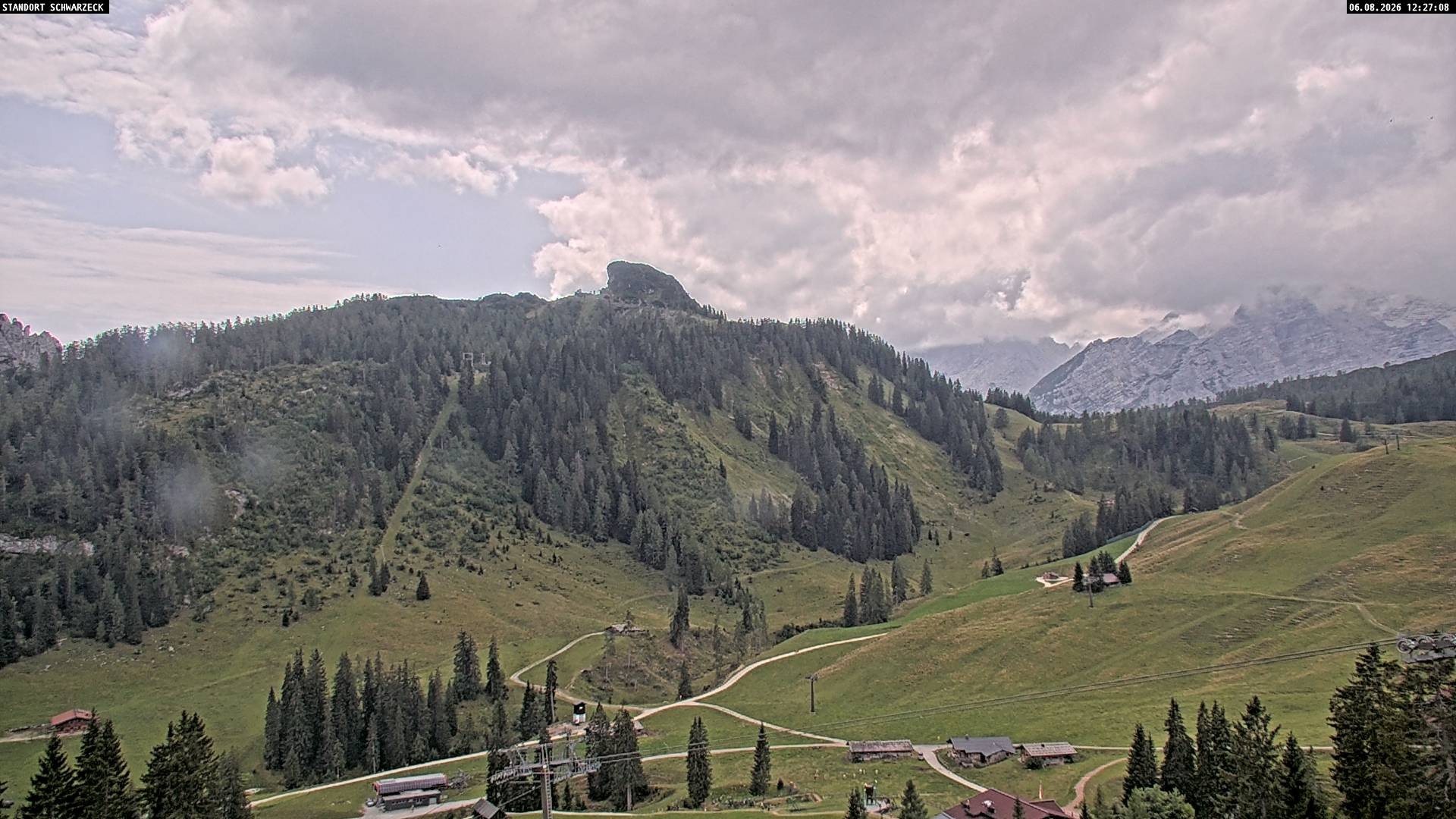 Archiv Foto Webcam Grubhörndl, Loferer Alm
