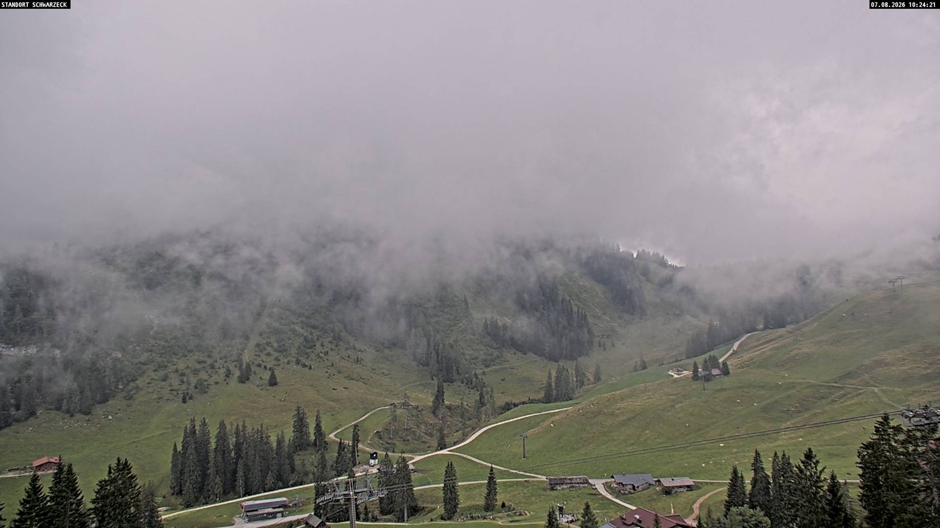 Archiv Foto Webcam Grubhörndl, Loferer Alm