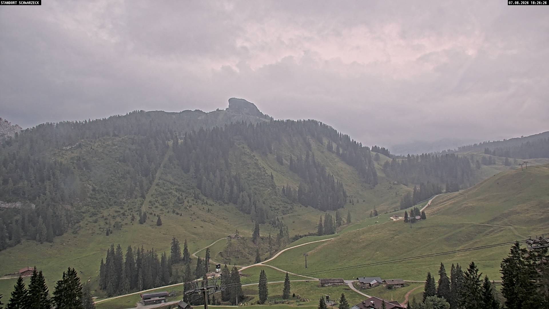 Archiv Foto Webcam Grubhörndl, Loferer Alm