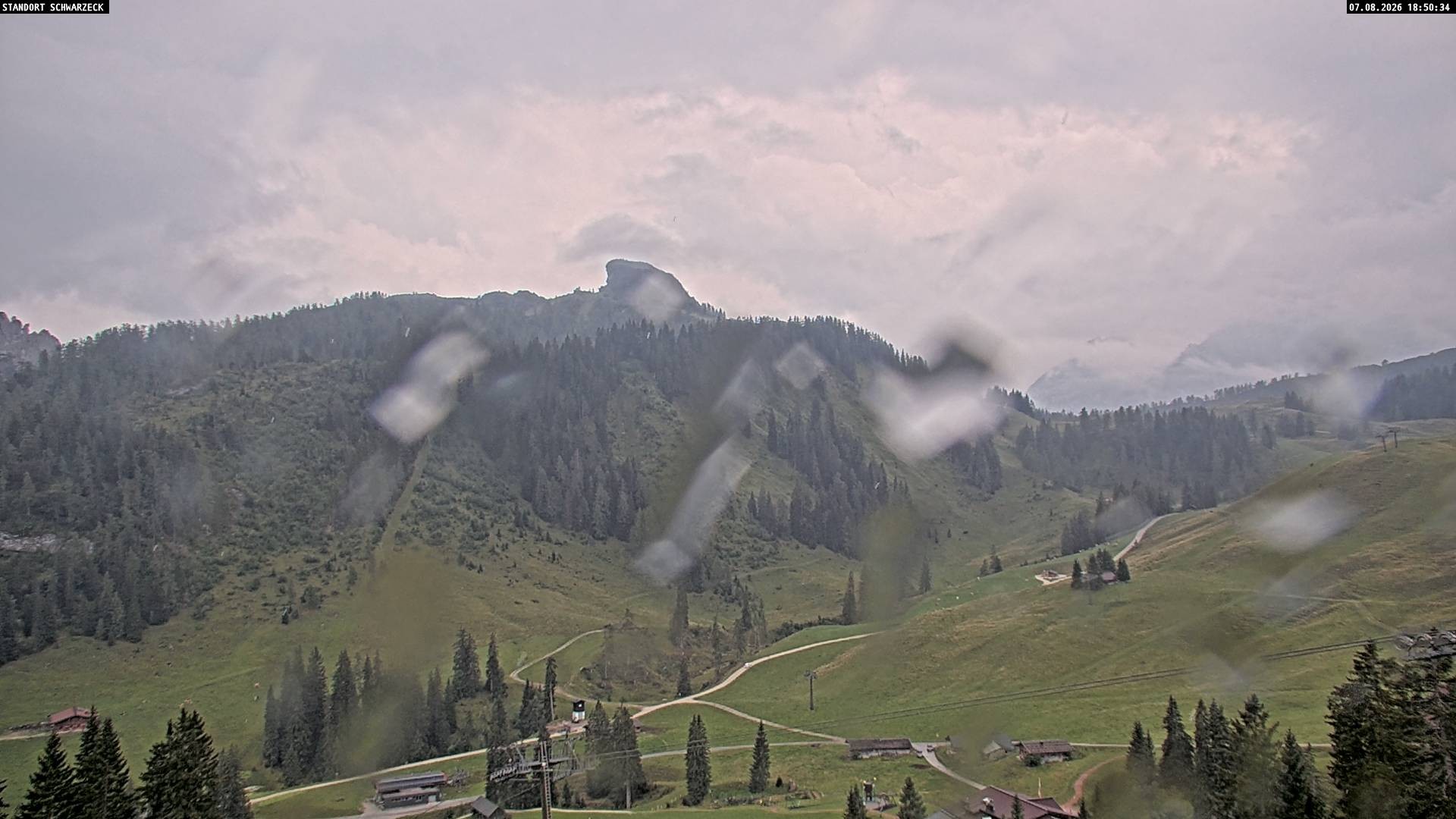 Archiv Foto Webcam Grubhörndl, Loferer Alm