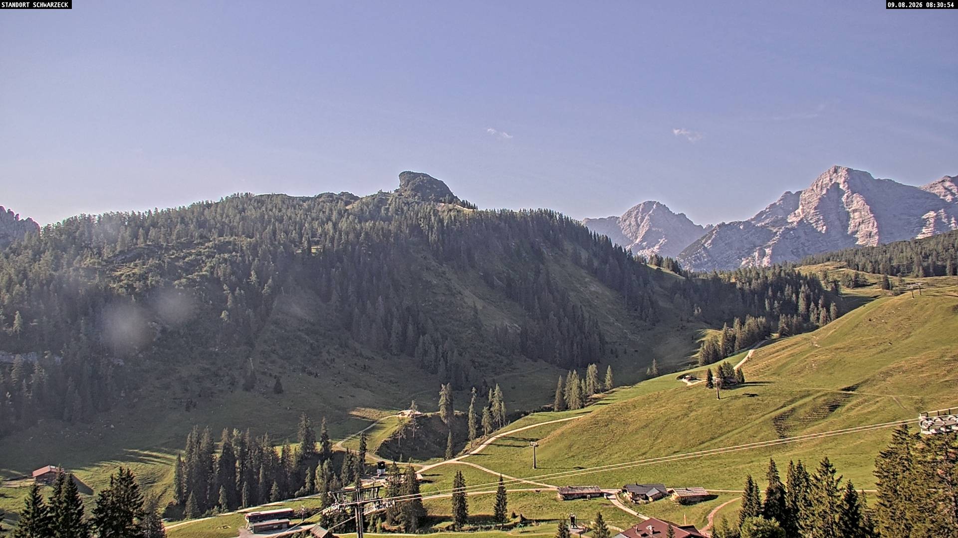 Archiv Foto Webcam Grubhörndl, Loferer Alm
