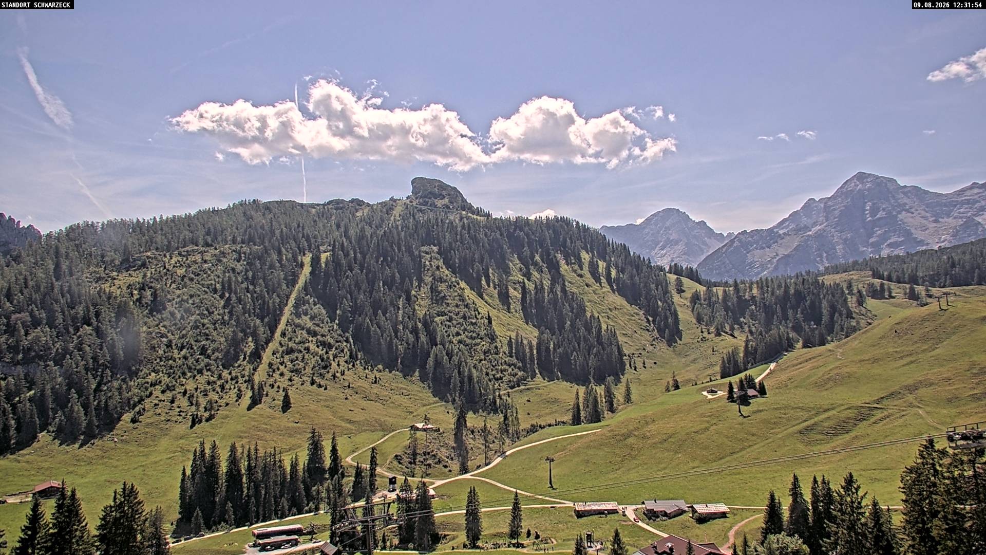 Archiv Foto Webcam Grubhörndl, Loferer Alm
