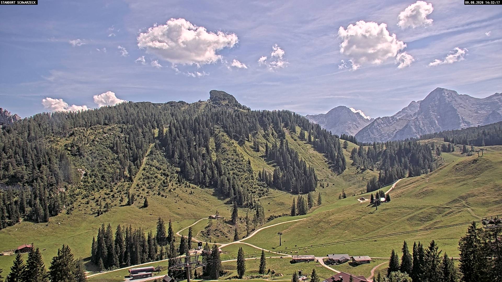 Archiv Foto Webcam Grubhörndl, Loferer Alm