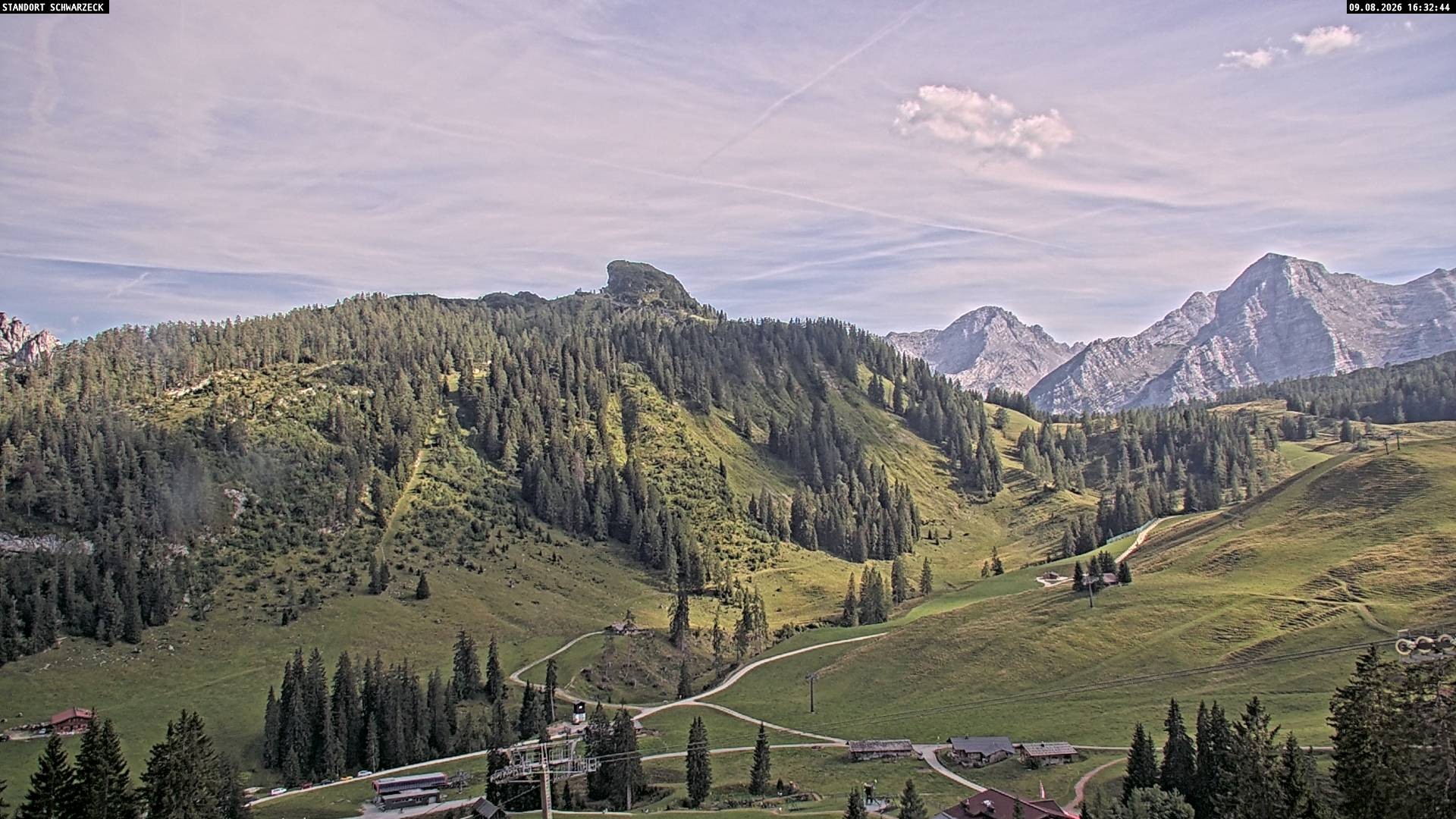 Archiv Foto Webcam Grubhörndl, Loferer Alm